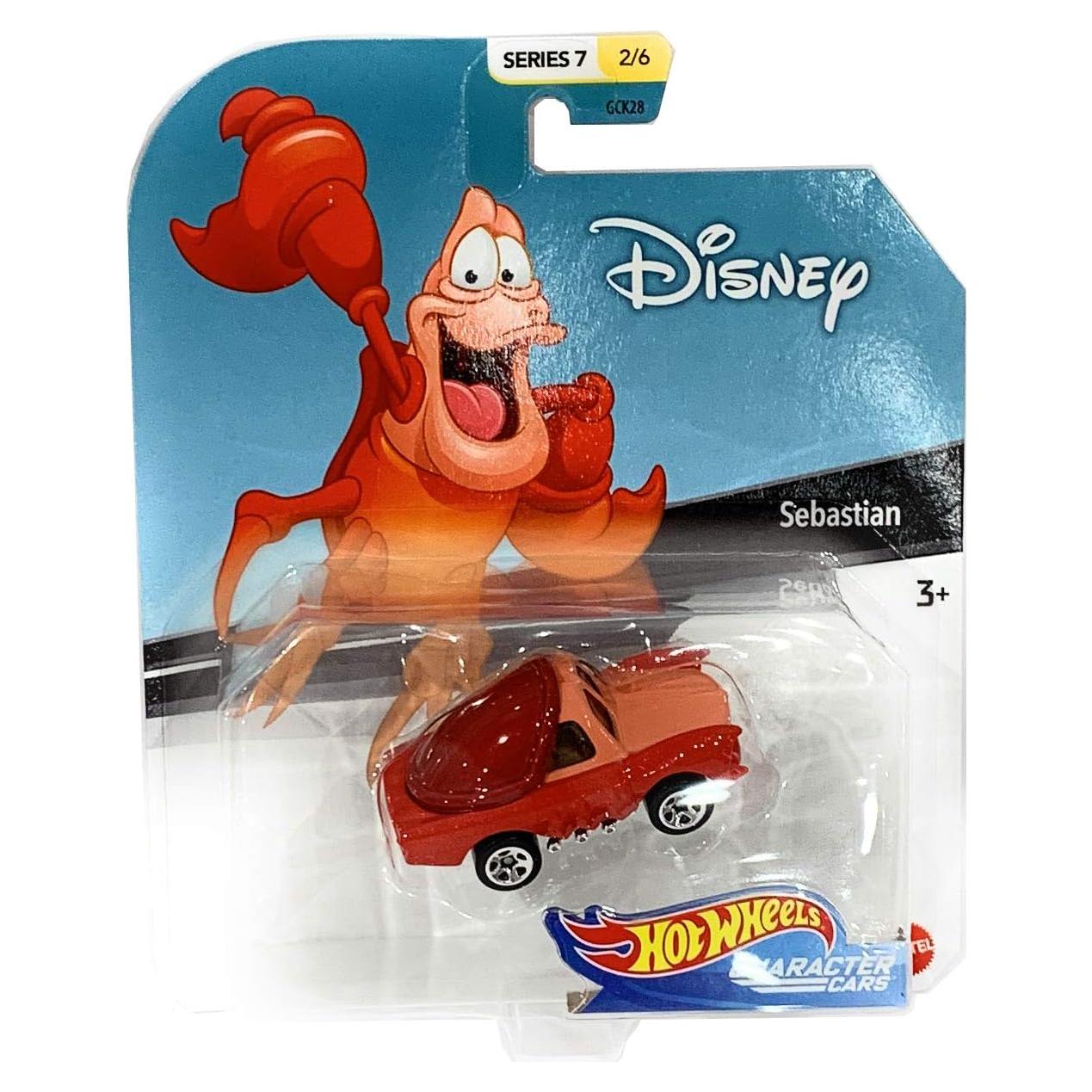 Hot Wheels Disney Pixar Vehículo Sebastián 1:64 Mattel