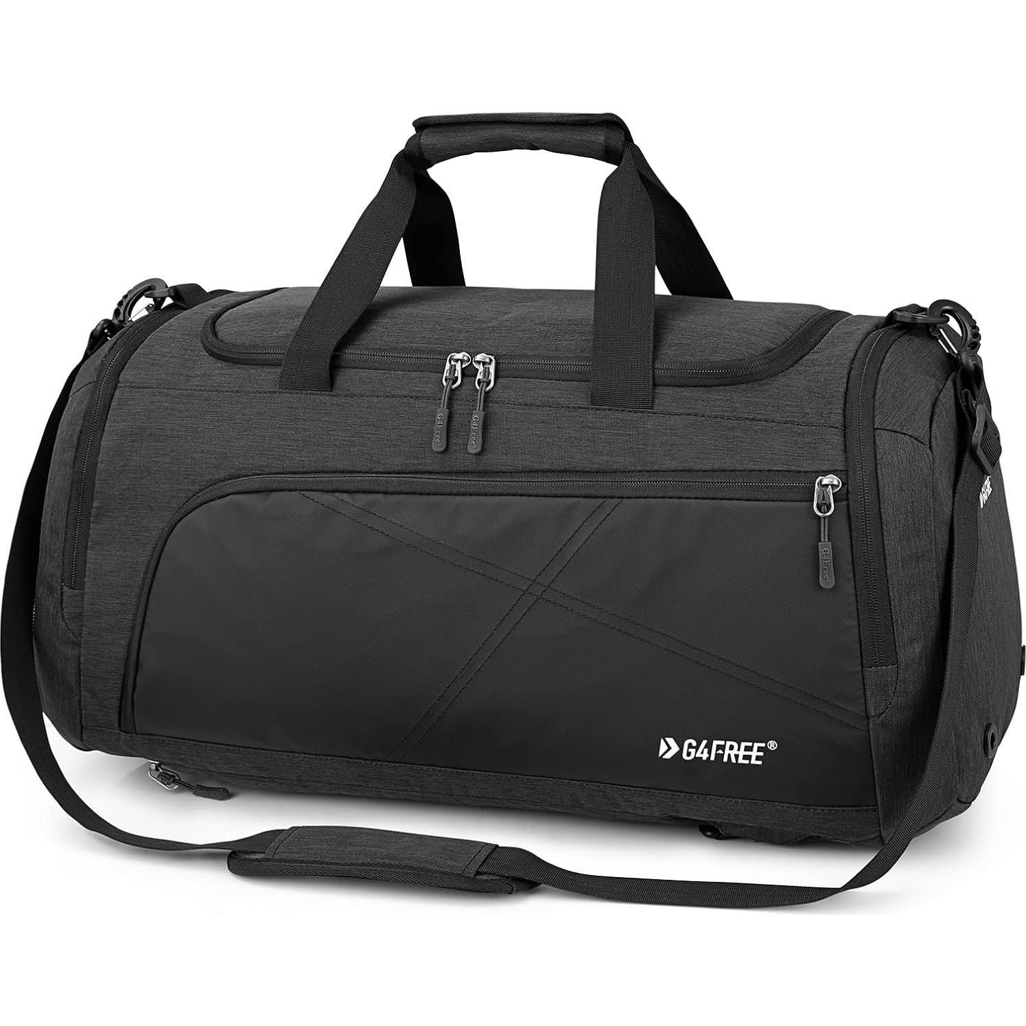 Mochila Duffle 3-en-1 G4Free 45L con Compartimento para Zapatos