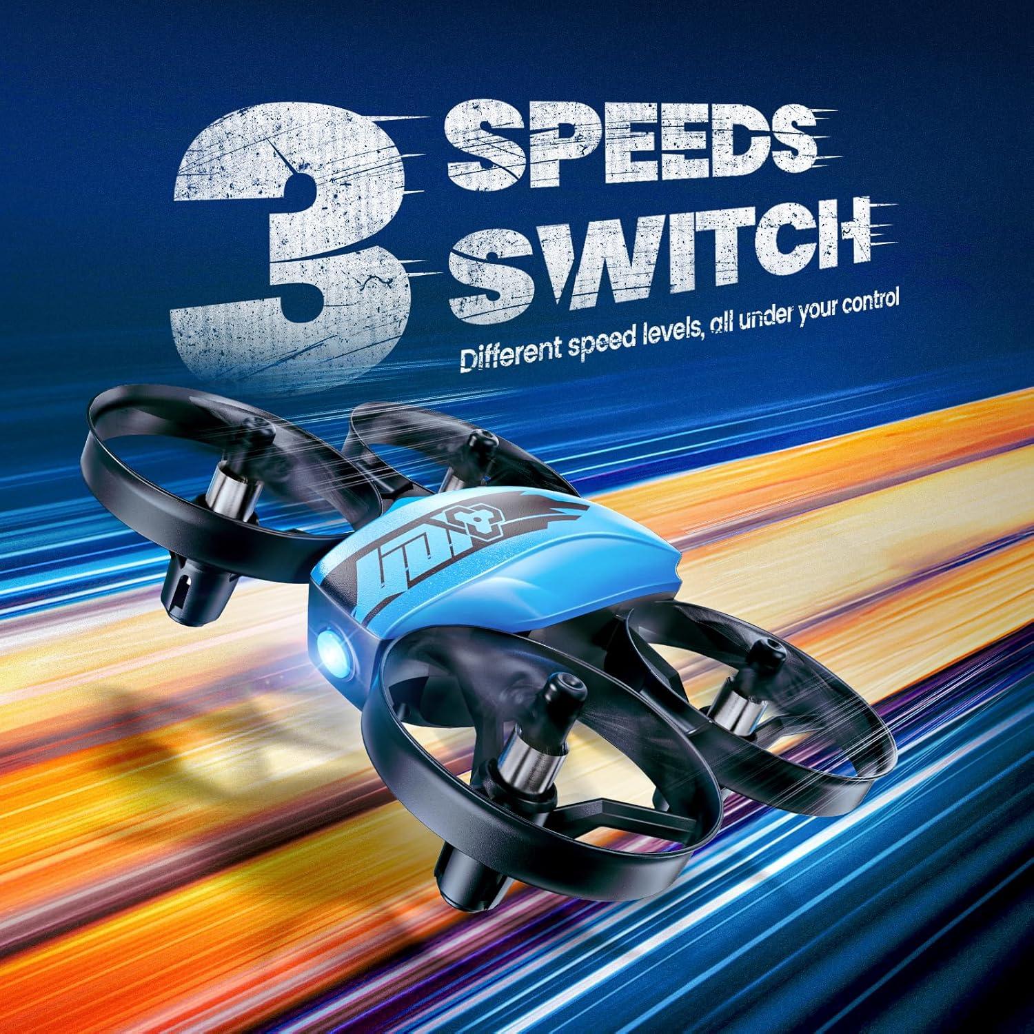 Dron Mini V995 Veeniix para Niños - Cuadricóptero RC 3D