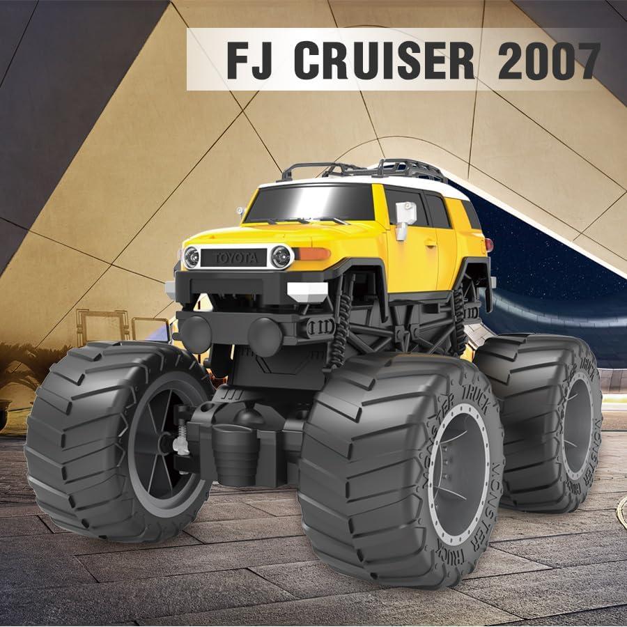 Jeep RC Vinie Toyota FJ Cruiser 2007 1:24 Inalámbrico Amarillo