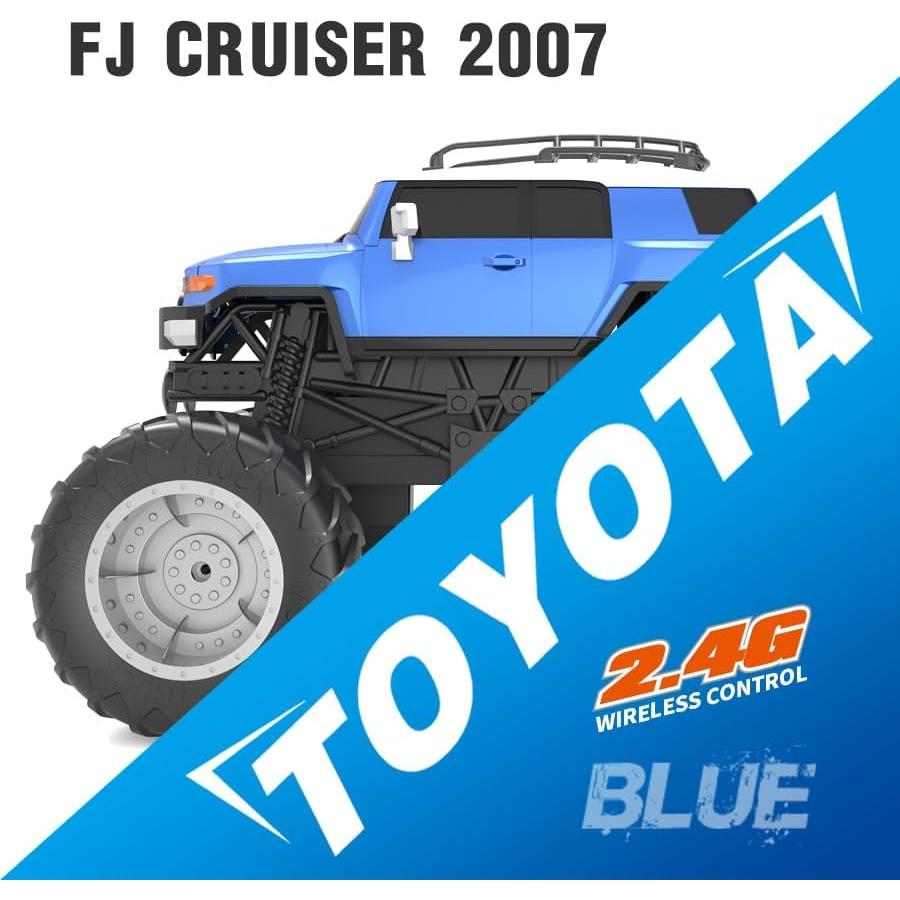 Jeep RC Vinie Toyota FJ Cruiser 2007 1:24 Inalámbrico Amarillo