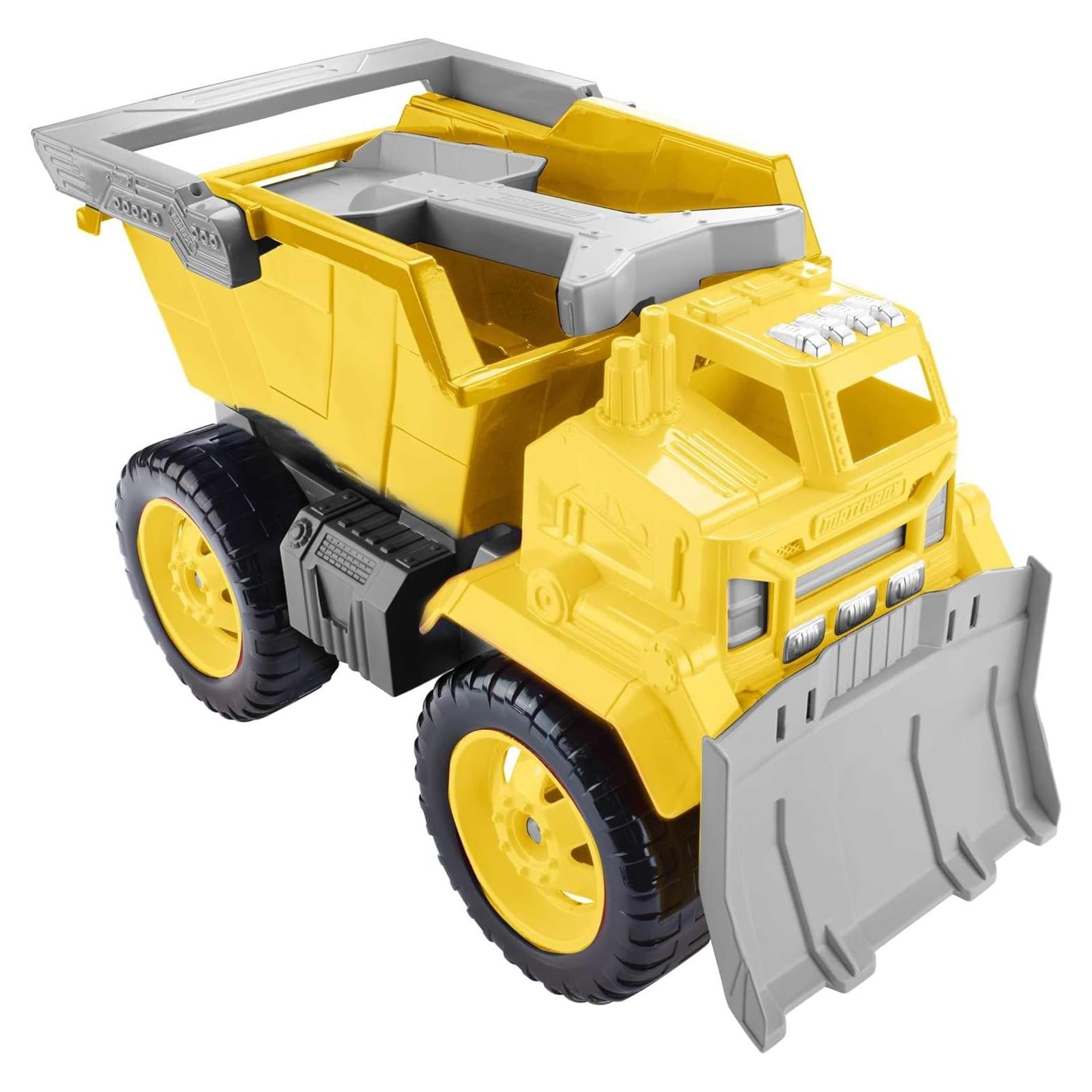 Camión de Arena Matchbox con 5 Vehículos de Construcción 1:64