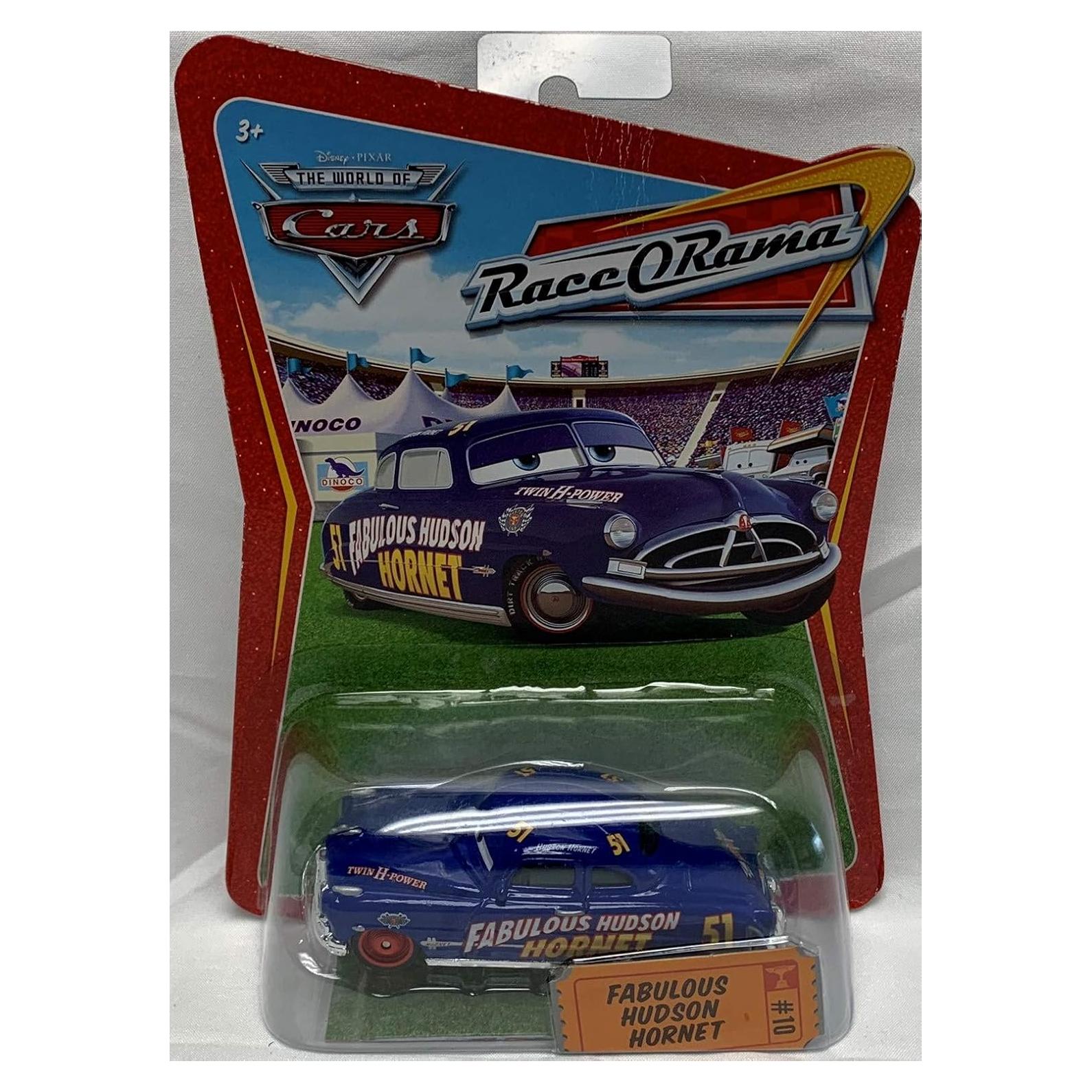 Auto a Escala 1:55 Disney Pixar Cars Fabulous Hudson Hornet