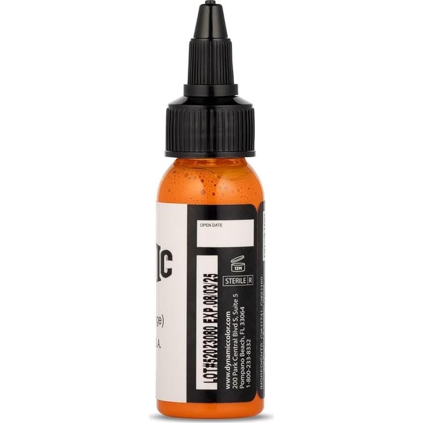 Tinta para Tatuajes Dynamic Color Naranja Brillante 29.57 ml