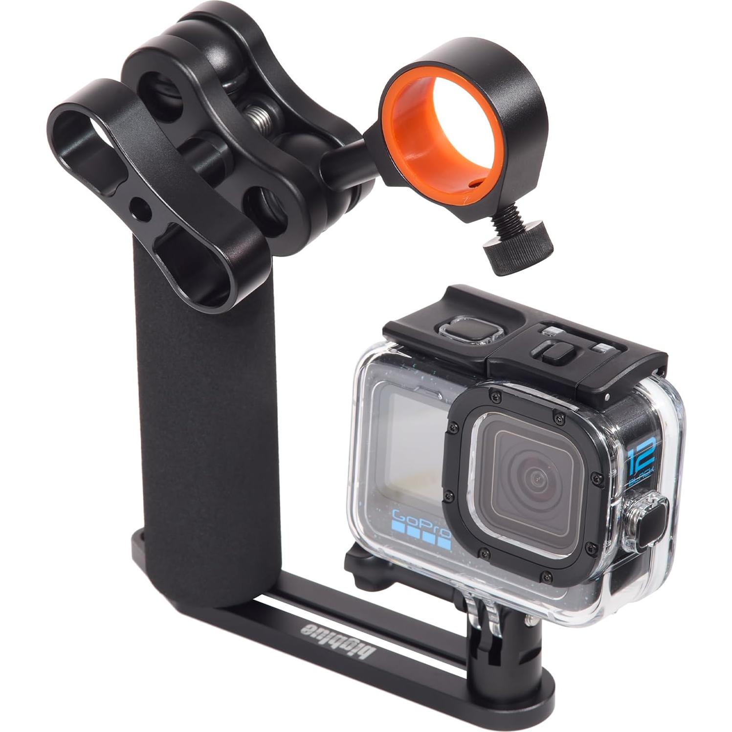 Kit de Buceo GoPro HERO12 Negro con Luz y Tarjeta 64GB