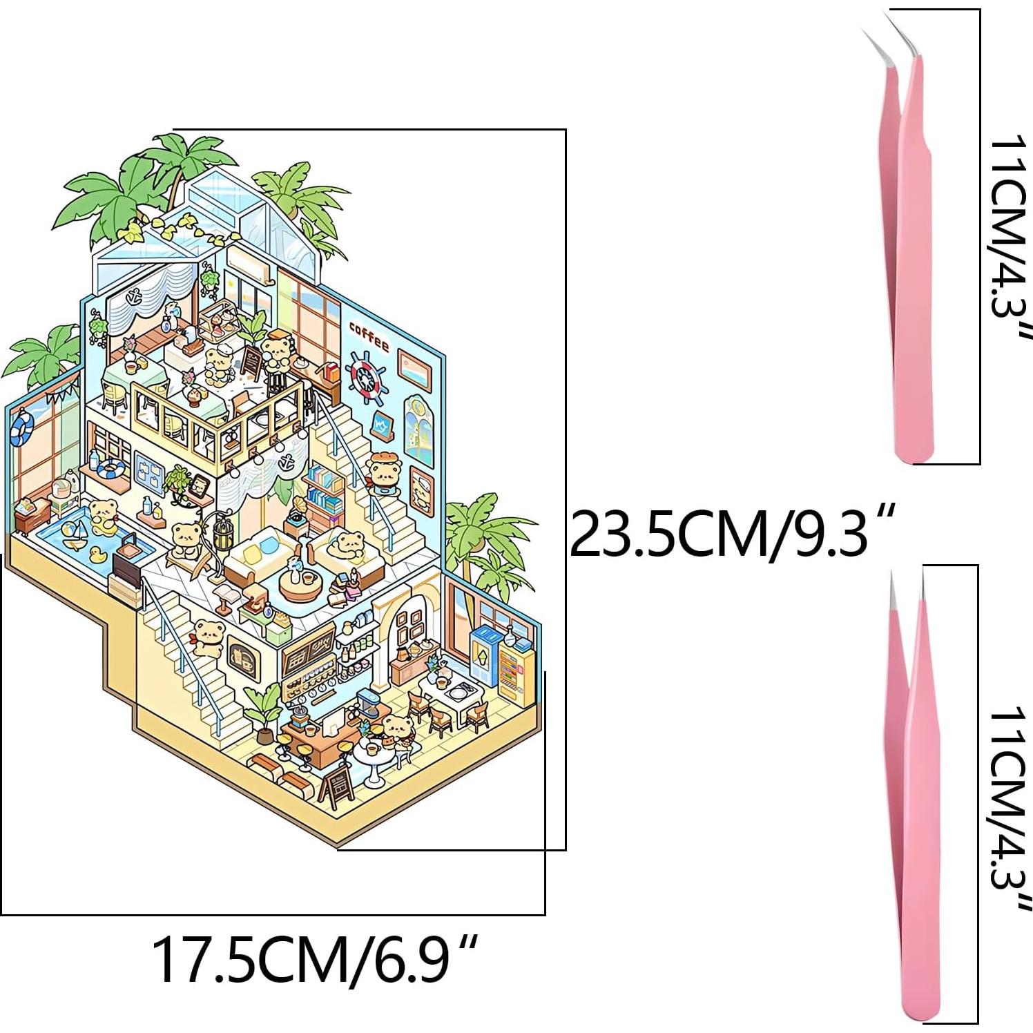 Set de Pegatinas 3D DIY MHBEW - Escenas Creativas para Niños y Adultos