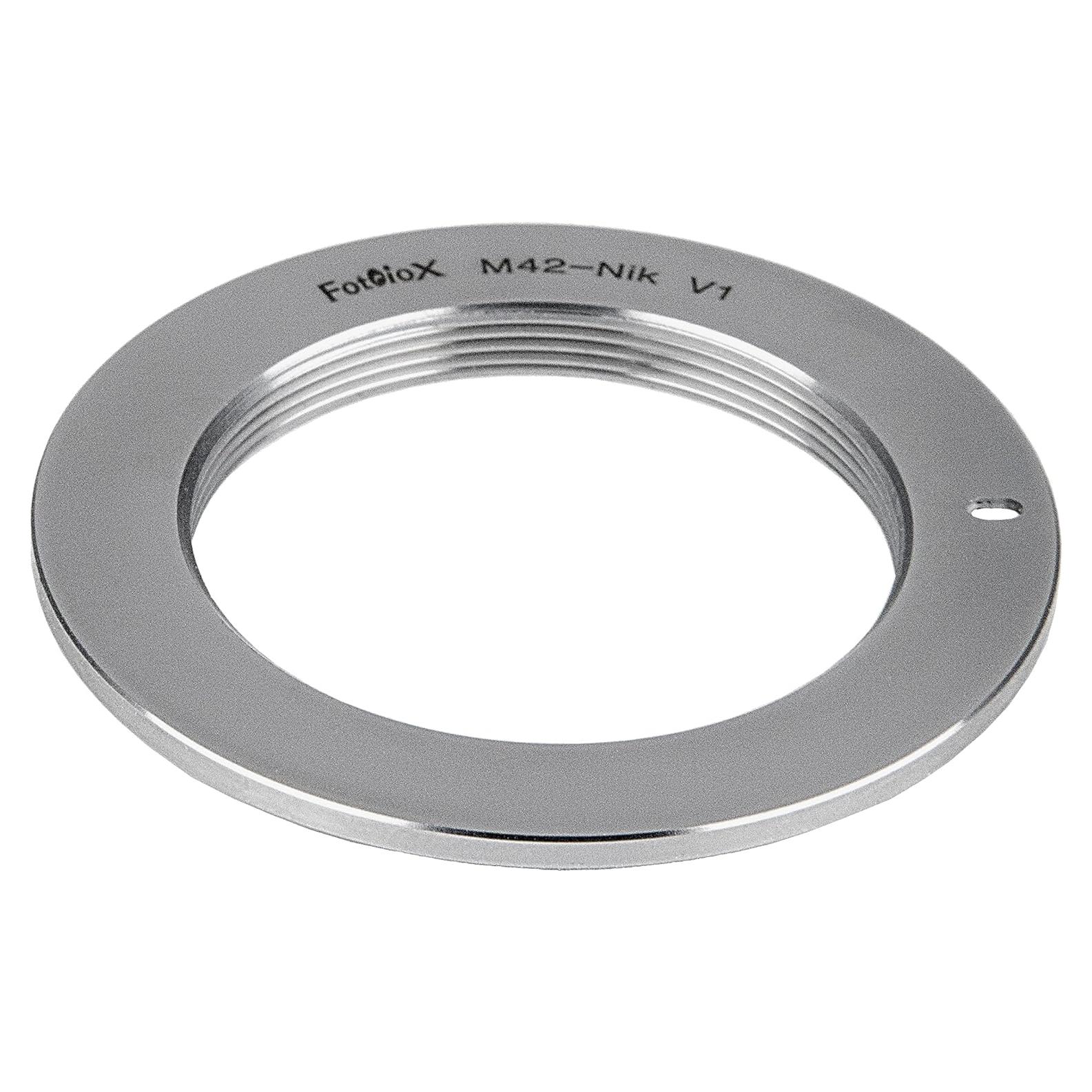 Adaptador Fotodiox Pro M42 a Nikon F - Tipo 1 Manual