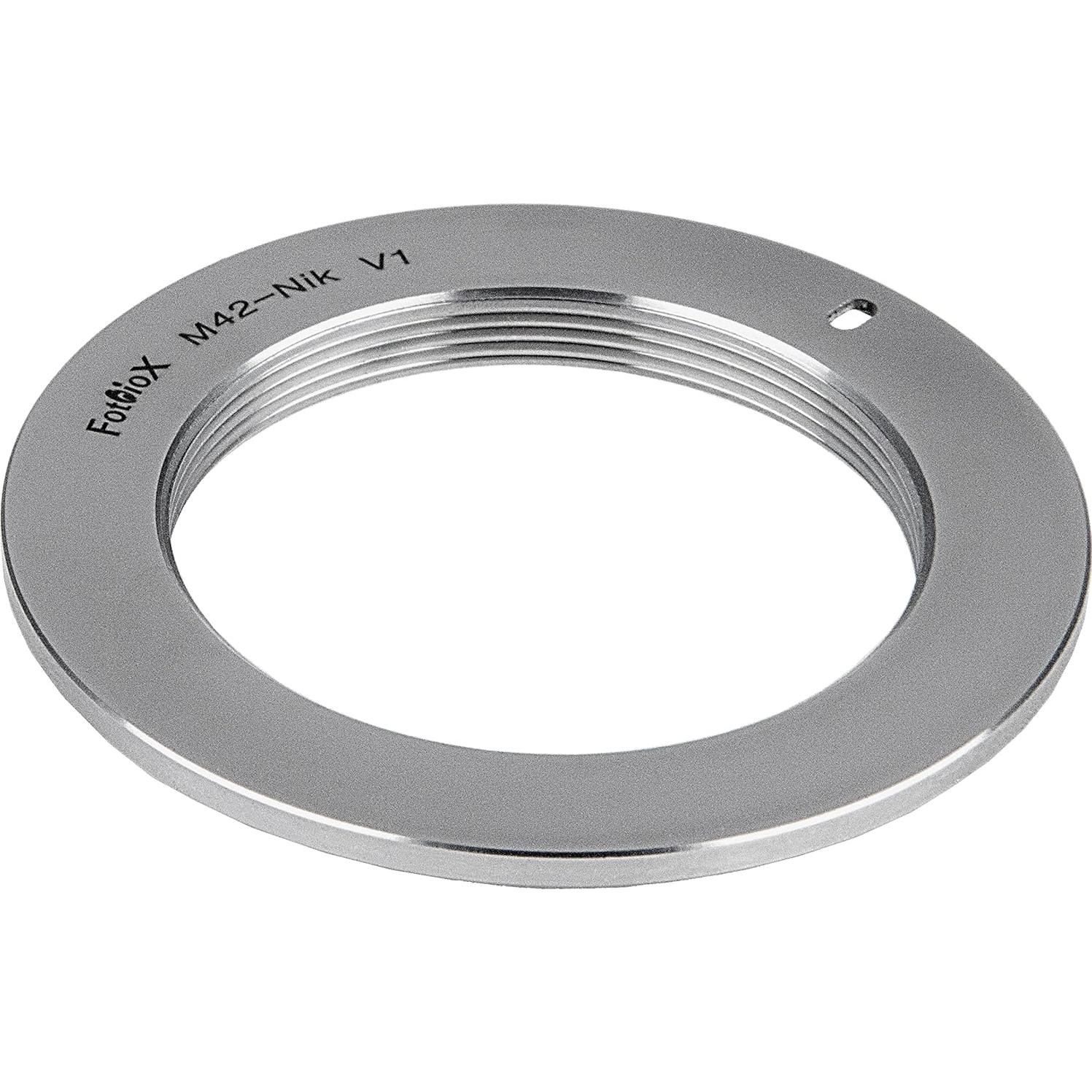 Adaptador Fotodiox Pro M42 a Nikon F - Tipo 1 Manual