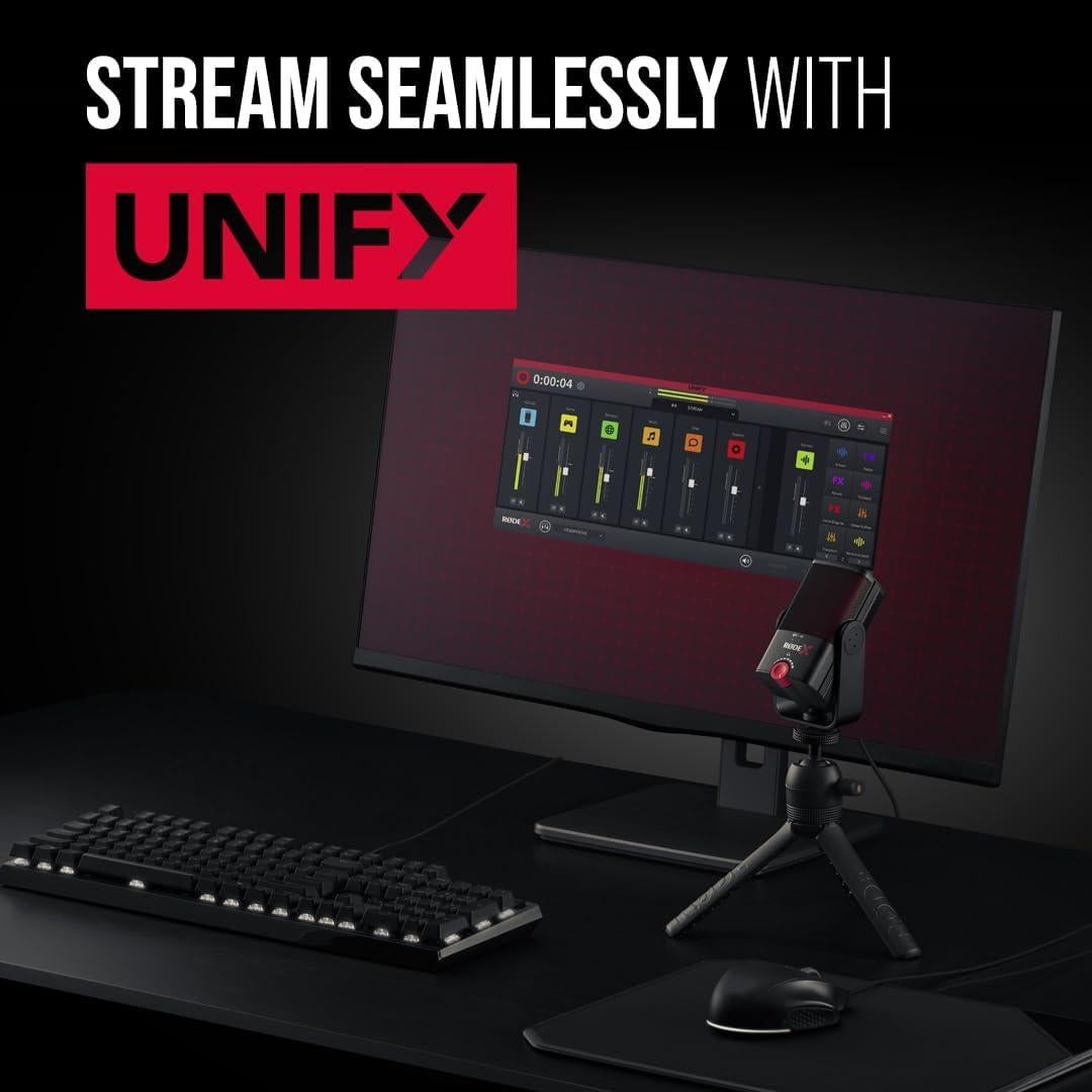 Micrófono de condensador USB RØDE XCM-50 para streaming y gaming