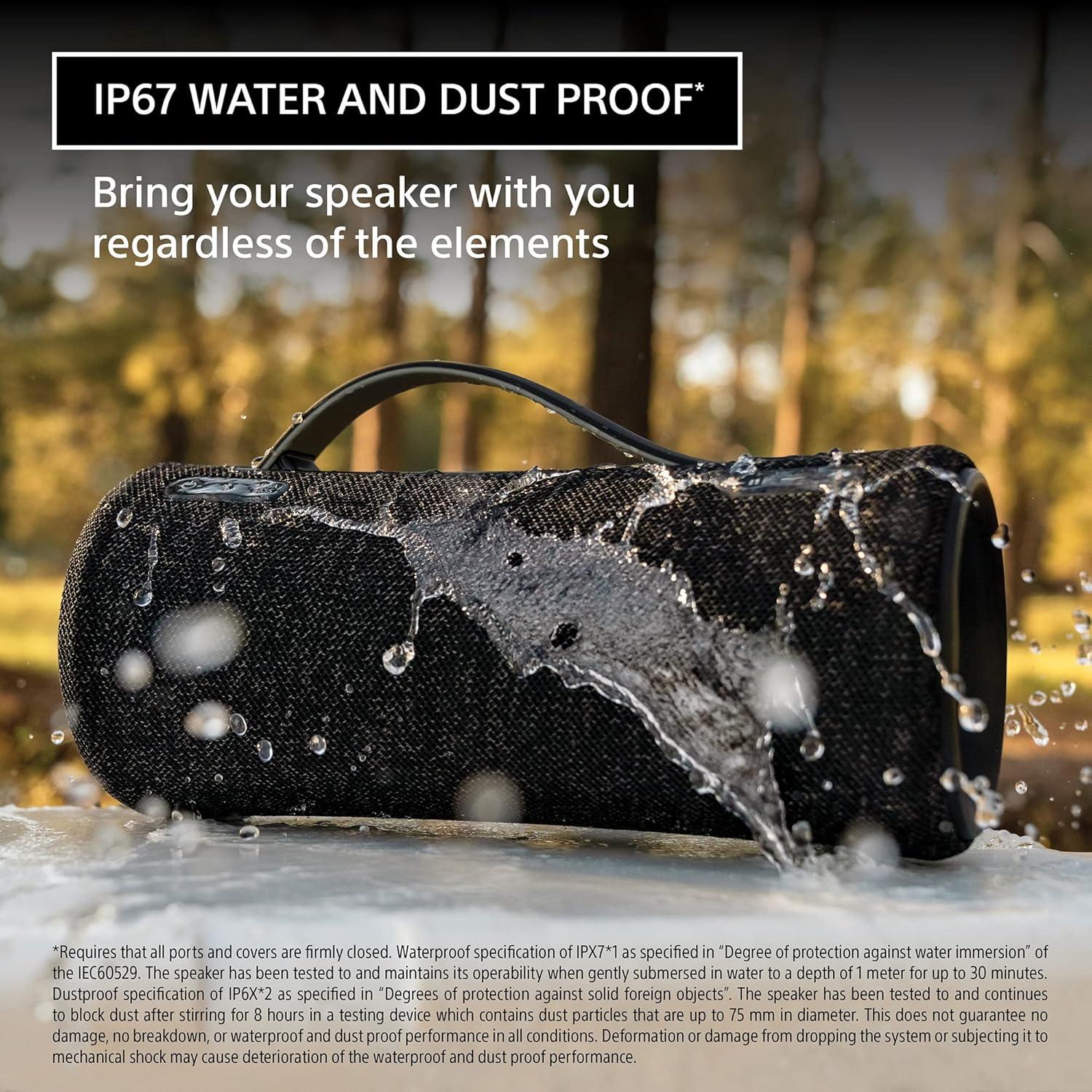 Altavoz Portátil Inalámbrico Sony SRS-XG300 Negro IP67 25h