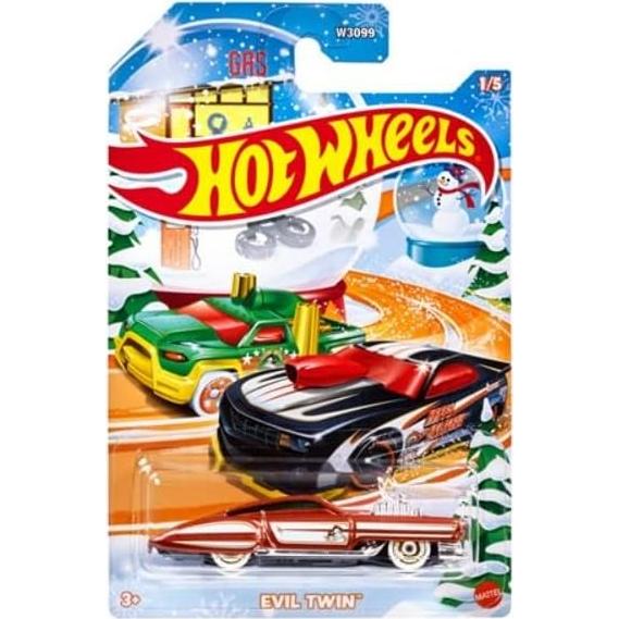 Hot Wheels 2024 Set Coleccionable 5 Coches Diecast Navideños 1:64