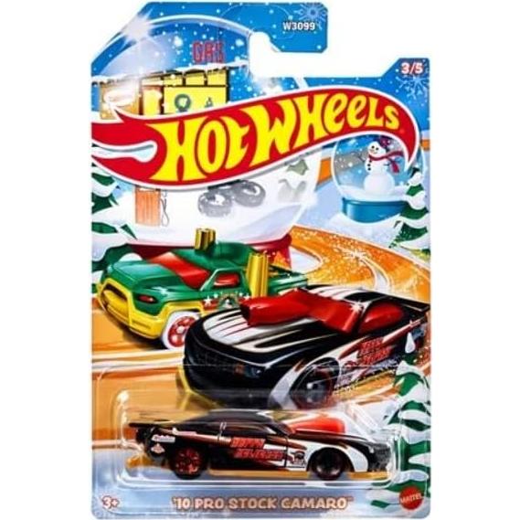Hot Wheels 2024 Set Coleccionable 5 Coches Diecast Navideños 1:64
