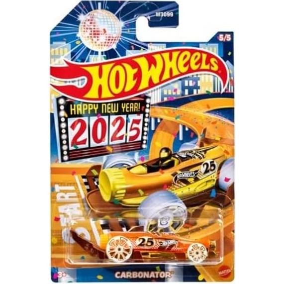 Hot Wheels 2024 Set Coleccionable 5 Coches Diecast Navideños 1:64