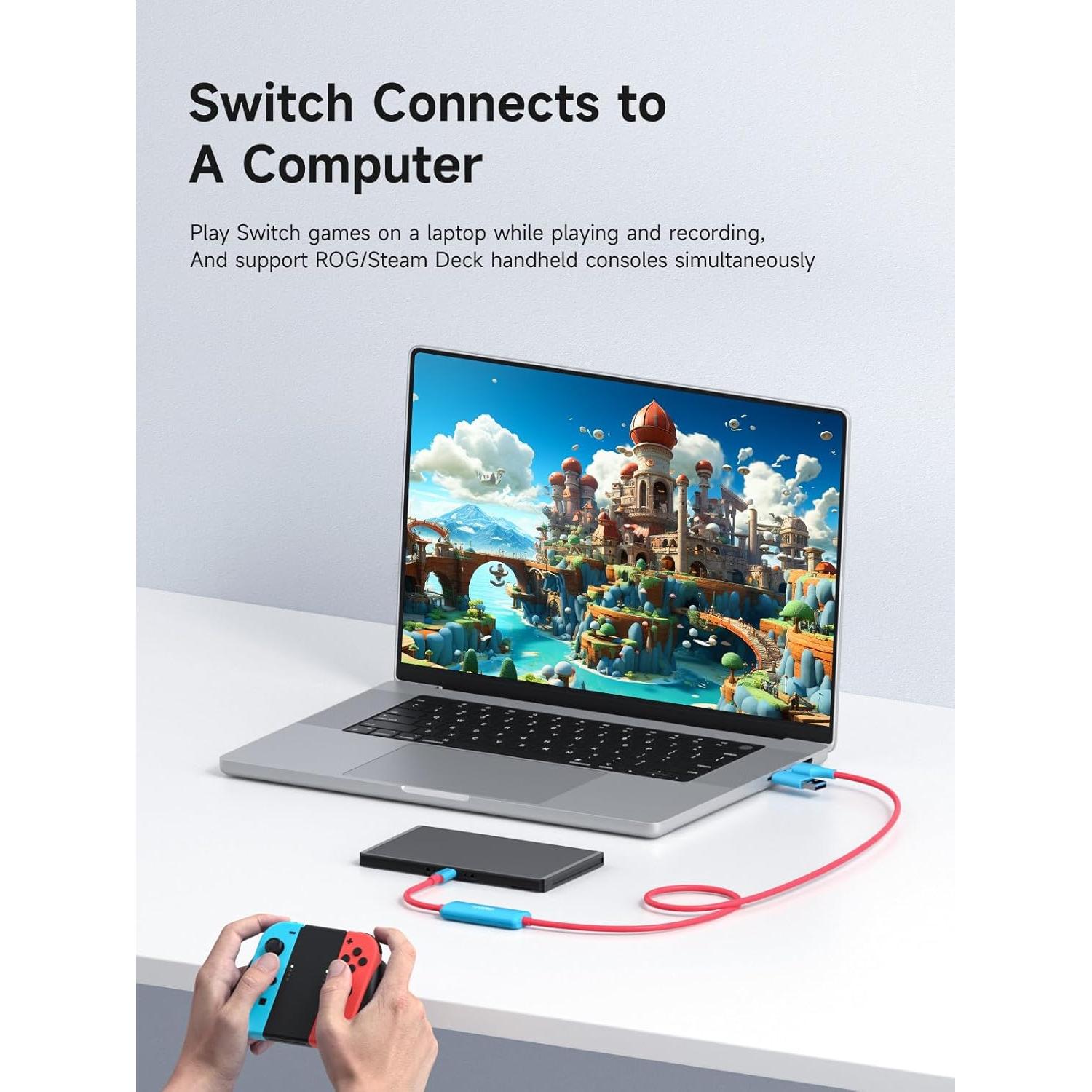 Tarjeta de Captura de Video Hagibis SWC11 1080P 60fps USB-C