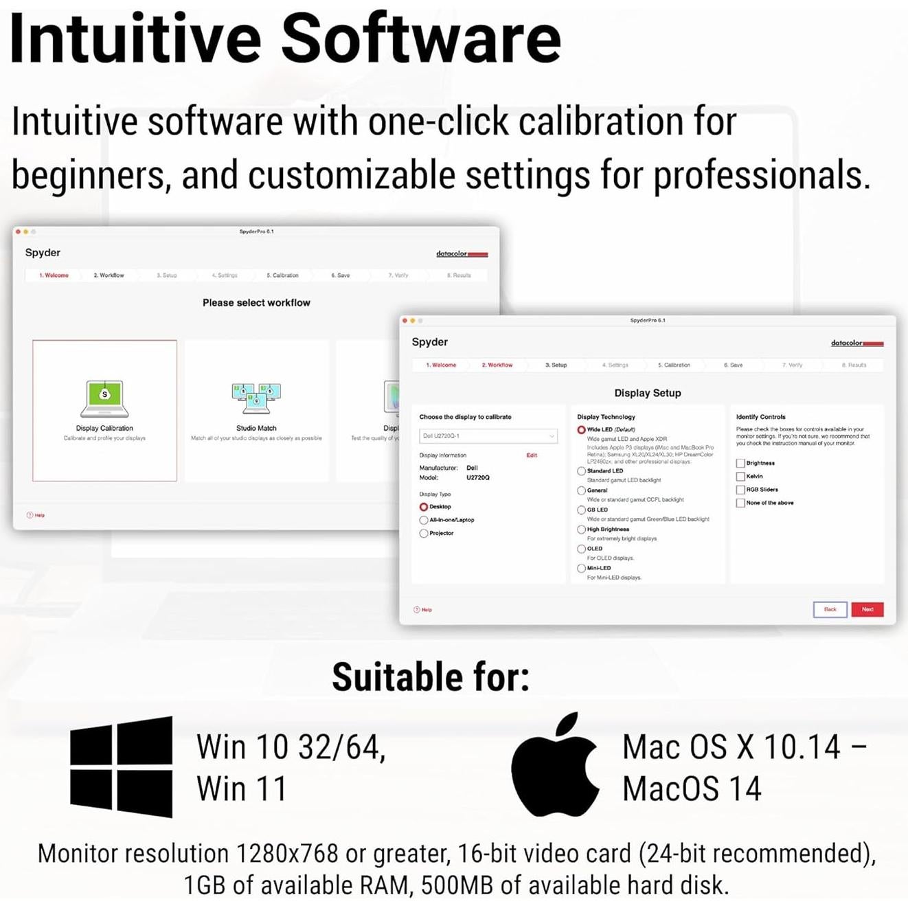 Calibrador de Monitor Datacolor Spyder 2024 - Precisión de Color