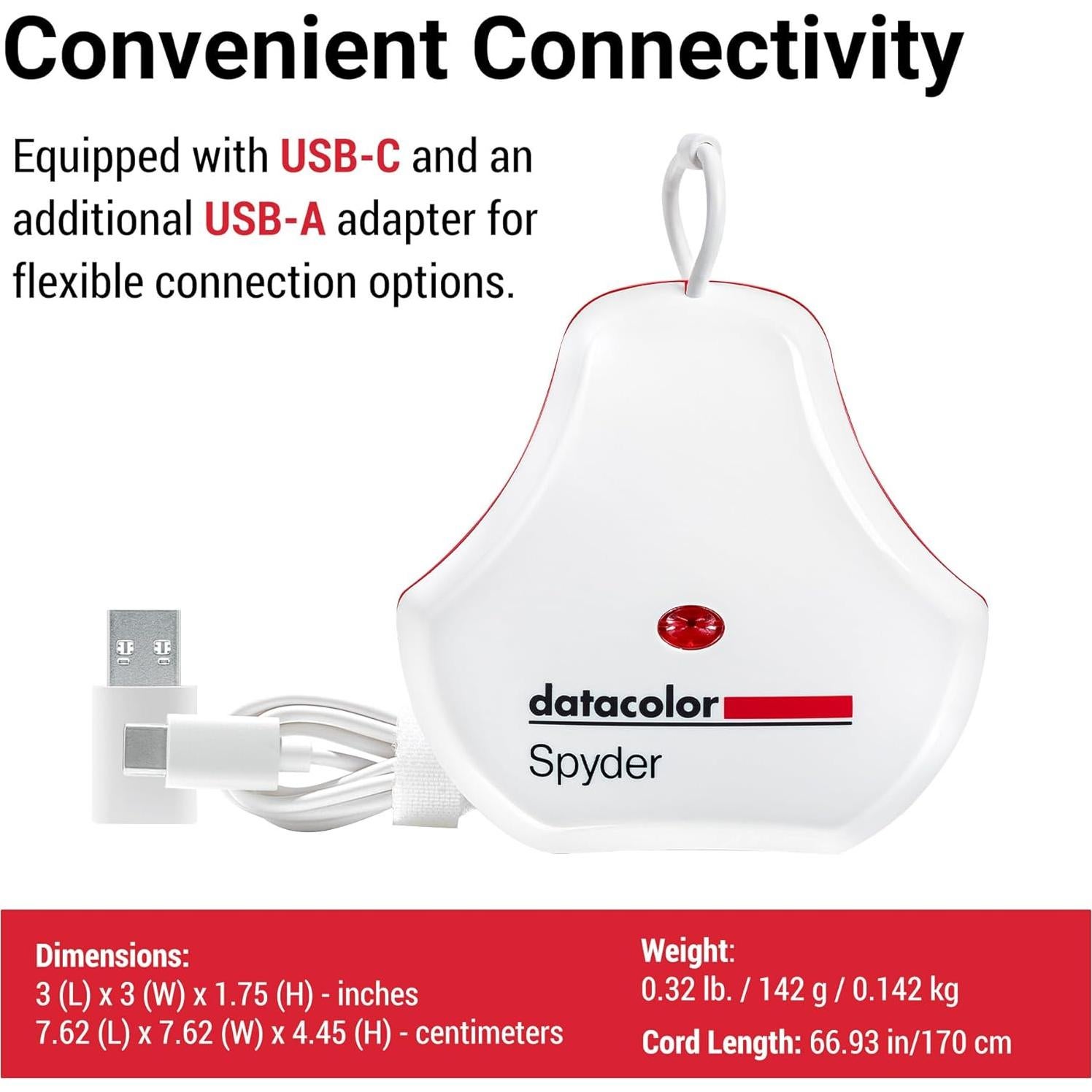 Calibrador de Monitor Datacolor Spyder 2024 - Precisión de Color