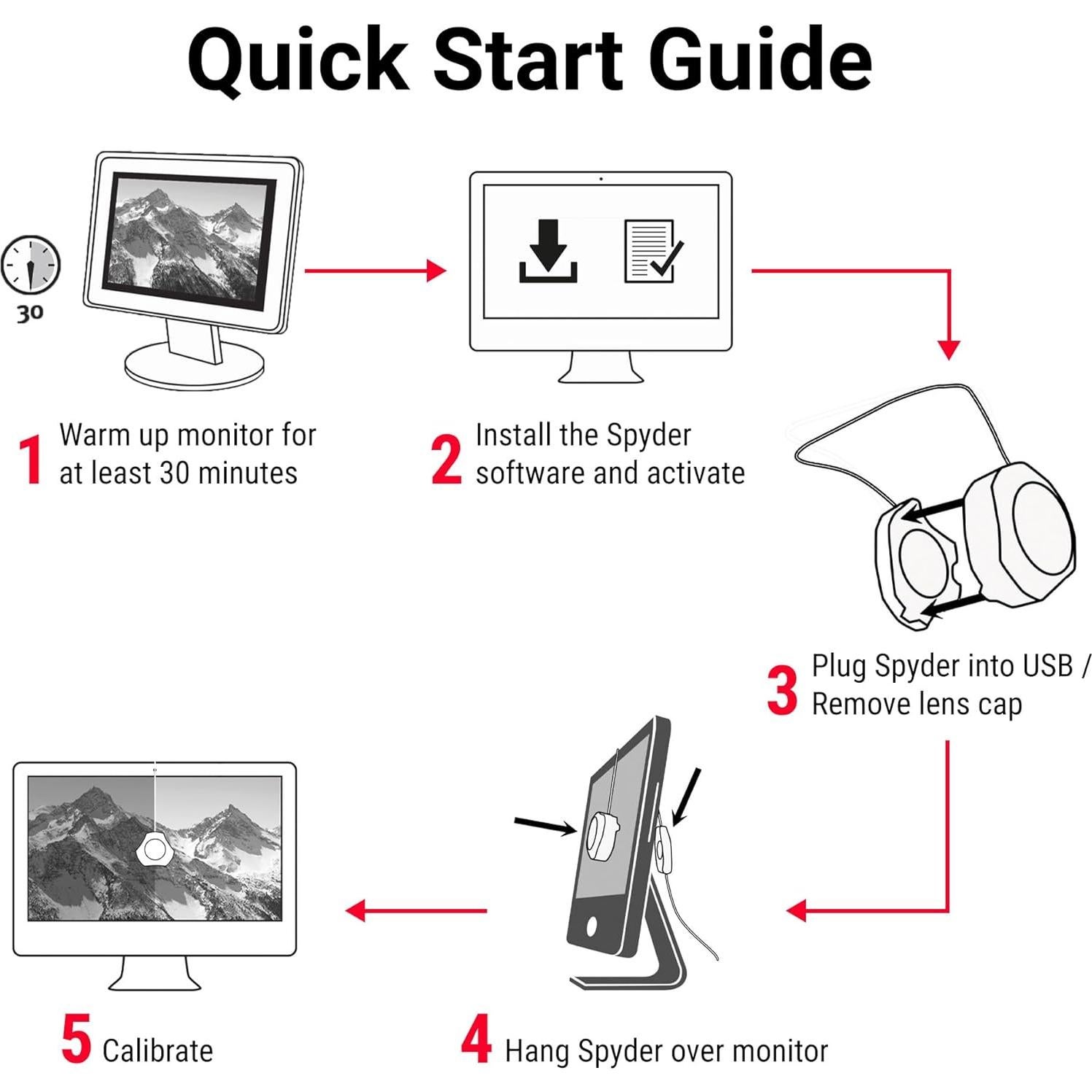 Calibrador de Monitor Datacolor Spyder 2024 - Precisión de Color