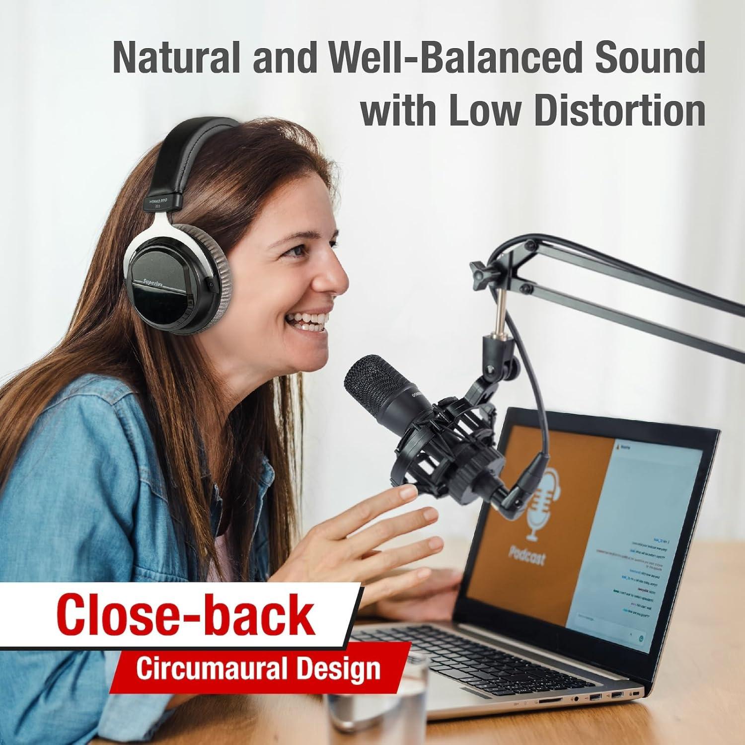 Auriculares Superlux HD660PRO 32 Ohmios Cerrados Profesionales