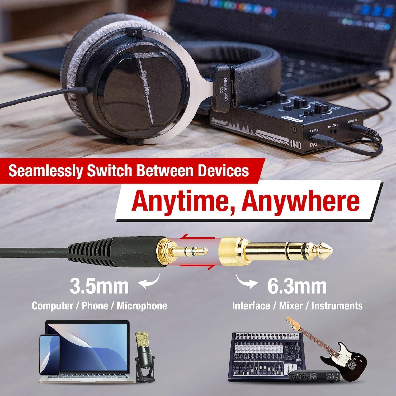 Auriculares Superlux HD660PRO 32 Ohmios Cerrados Profesionales