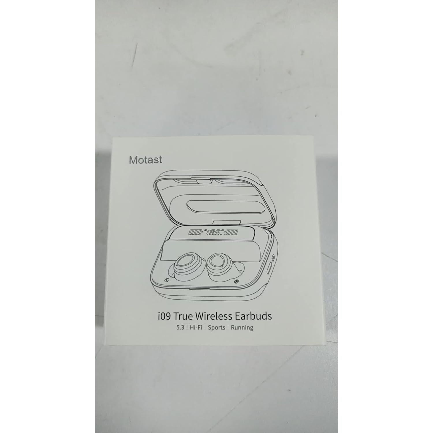 Auriculares Inalámbricos Motast I09 Bluetooth 5.3 140H Estéreo