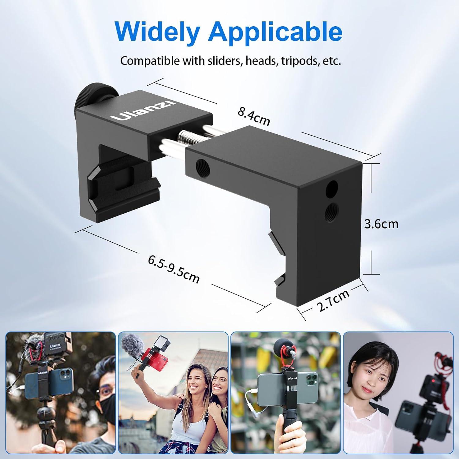 Soporte de Trípode ULANZI ST-02S para Smartphones Negro