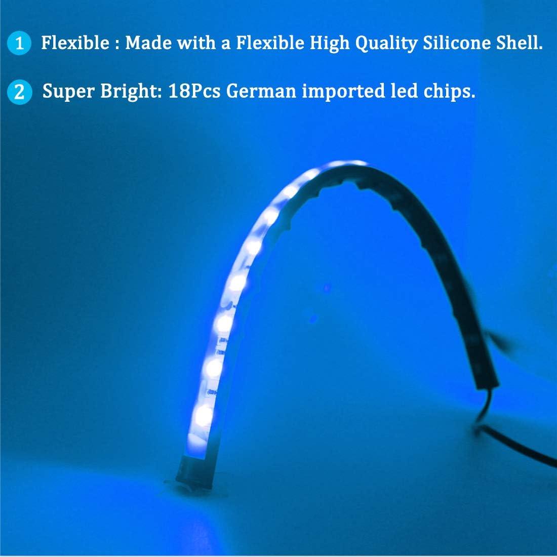 Luces de Navegación LED Botepon Proa Verde y Roja IP67