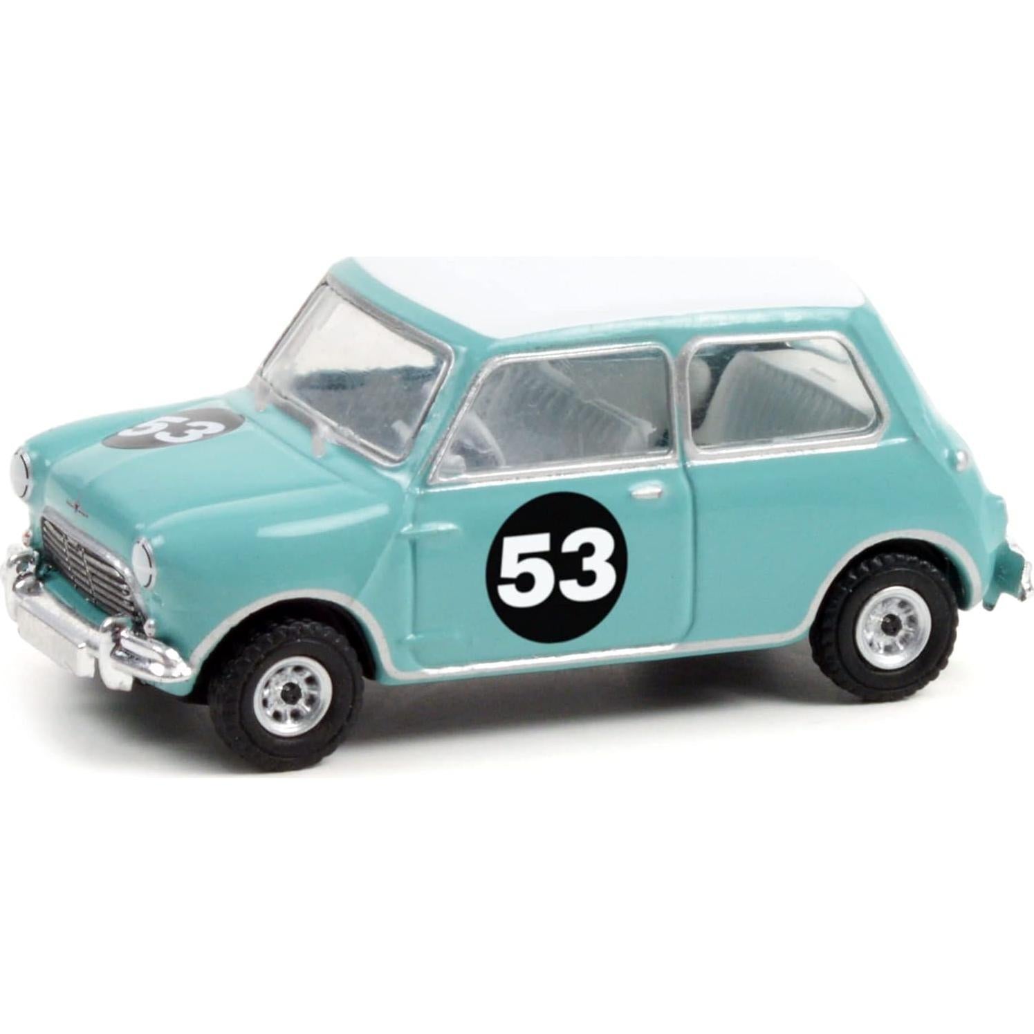 Auto Diecast 1967 Morris Mini Cooper S #53 Verde 1:64 Greenlight