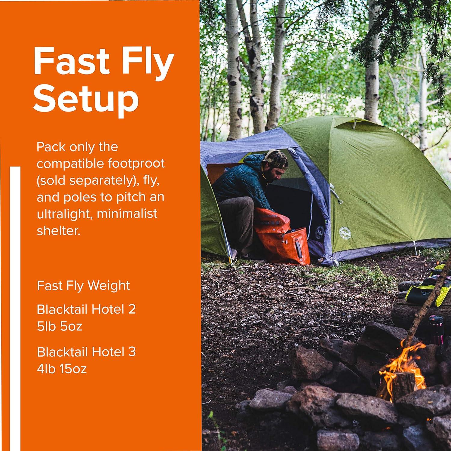 Tienda de Camping Big Agnes Blacktail Hotel 2 Personas