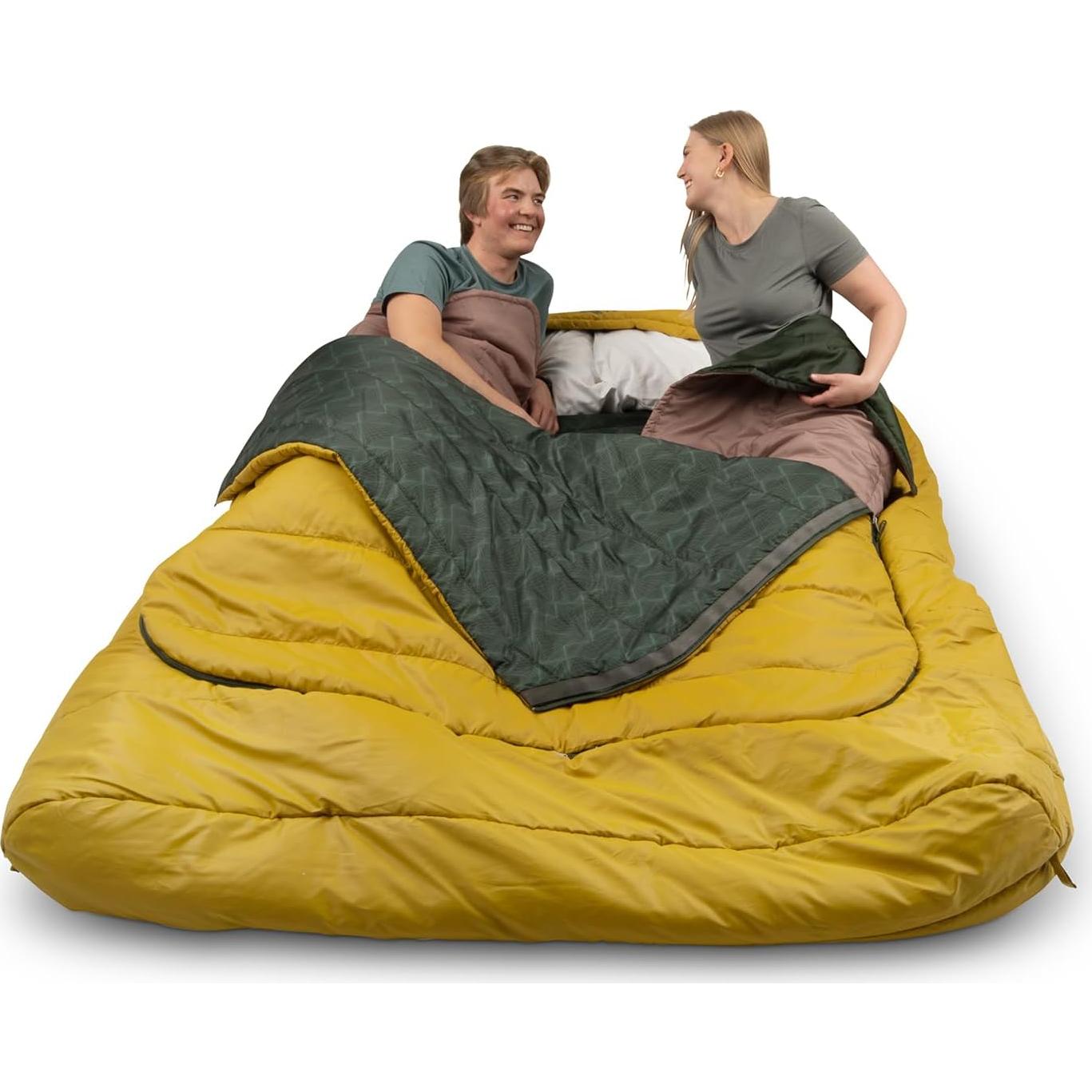 Saco de Dormir Kelty Tru.Comfort Doble 20° para 2 Personas