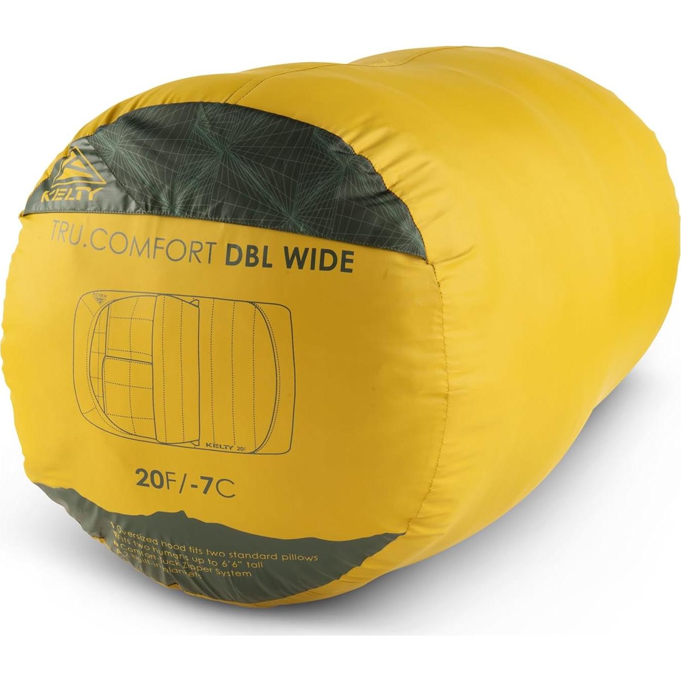 Saco de Dormir Kelty Tru.Comfort Doble 20° para 2 Personas