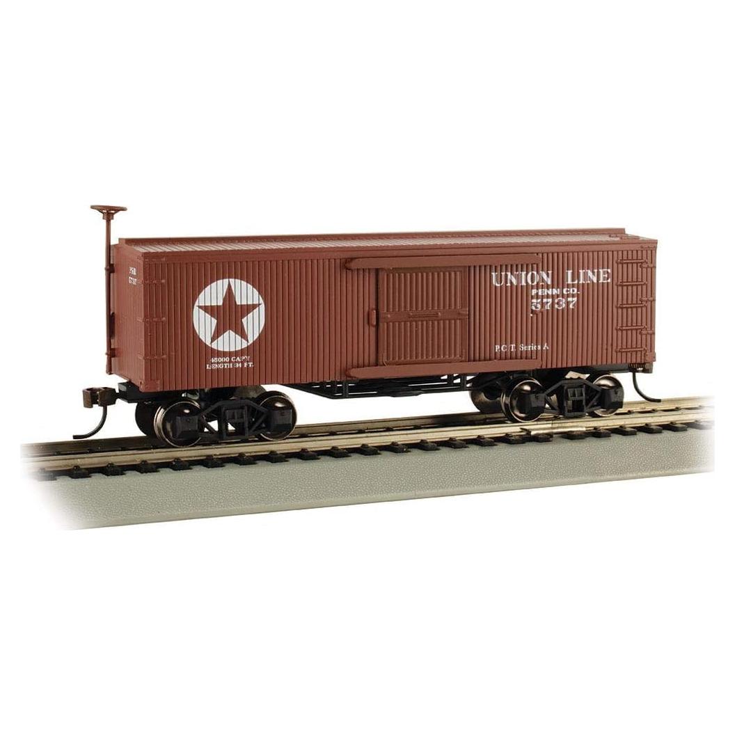 Bachmann Trains - Old-Time Box Car - Union LINE - HO Scale