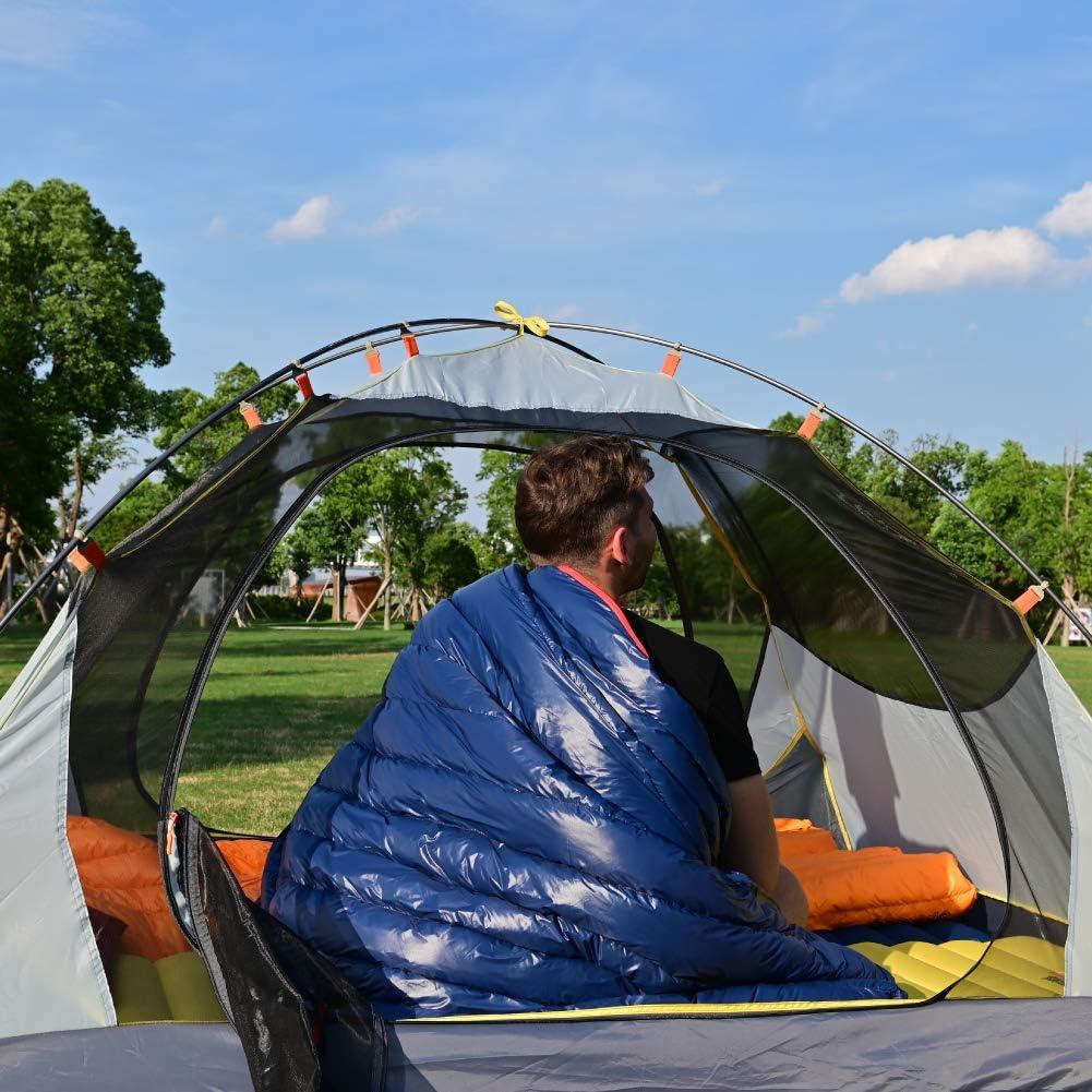 Saco de Dormir ZOOOBELIVES Alplive T400 0-10°C 765g Doble