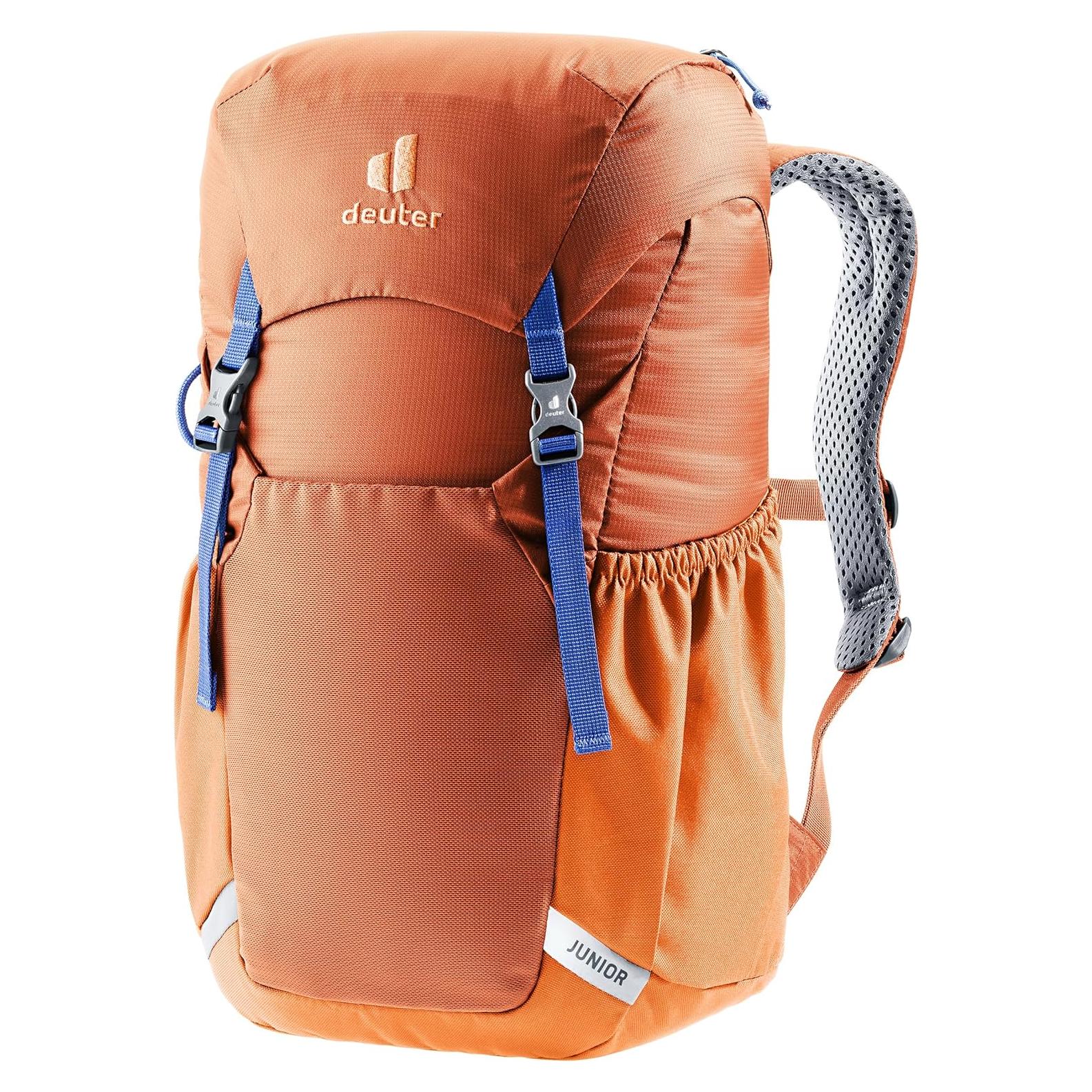 Mochila Deuter Junior 18L Castaño/Mandarina para Niños