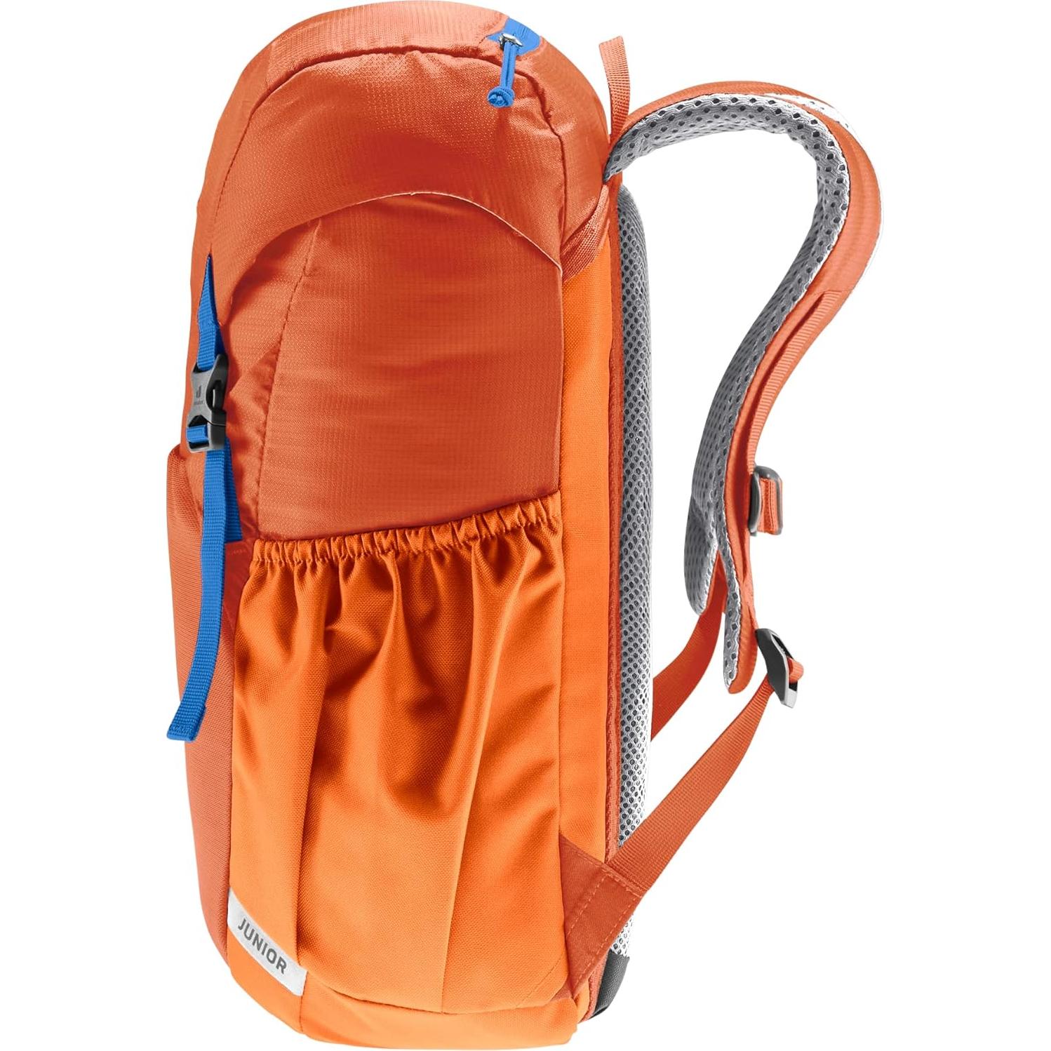 Mochila Deuter Junior 18L Castaño/Mandarina para Niños