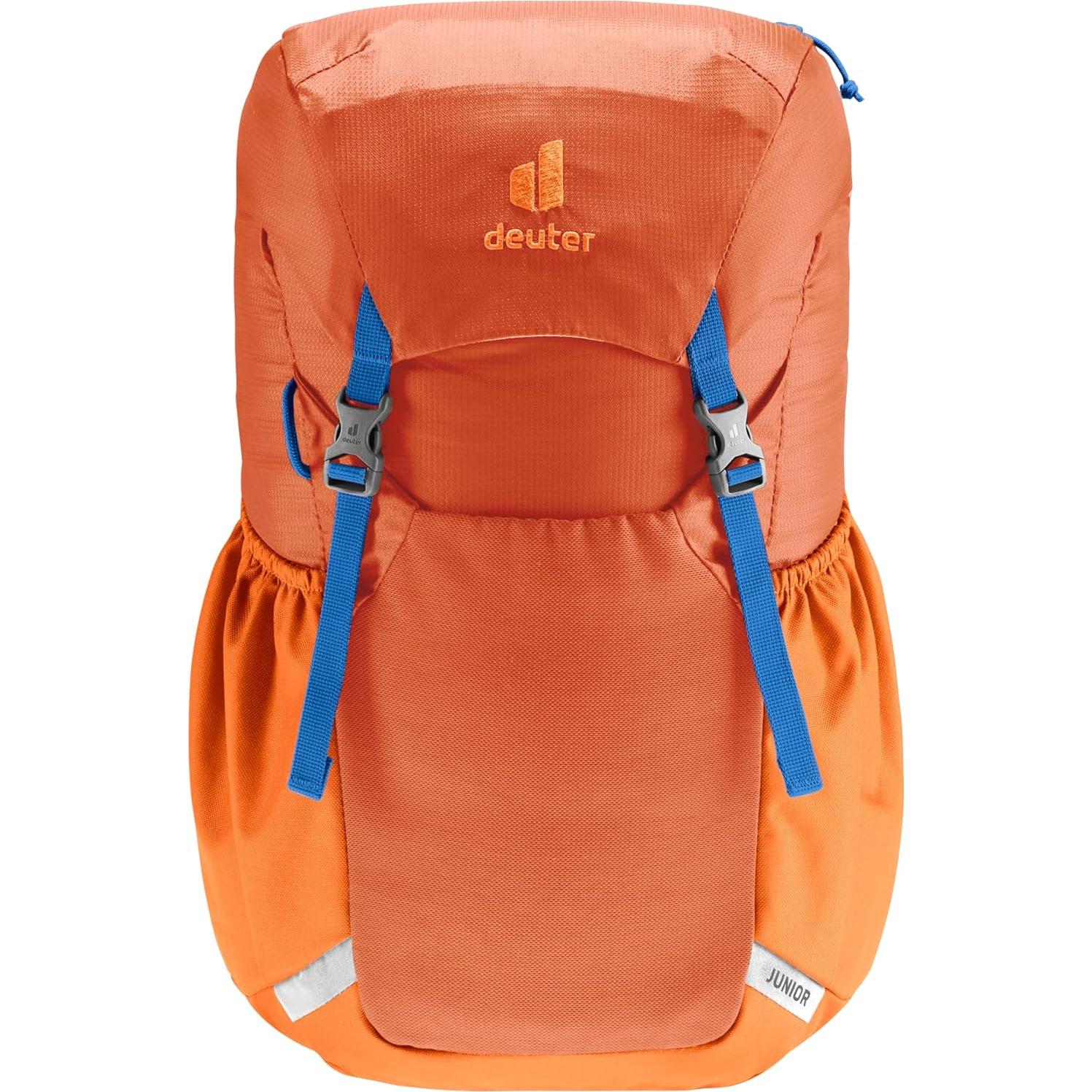 Mochila Deuter Junior 18L Castaño/Mandarina para Niños