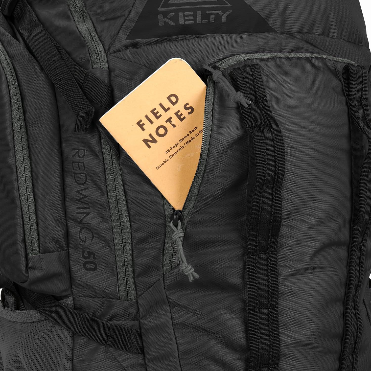 Mochila Kelty Redwing 50L Negra - Senderismo y Acampada