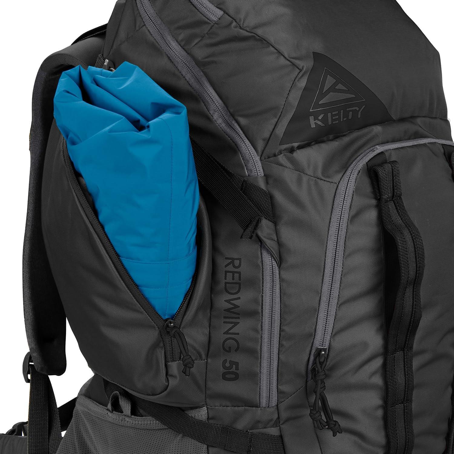 Mochila Kelty Redwing 50L Negra - Senderismo y Acampada
