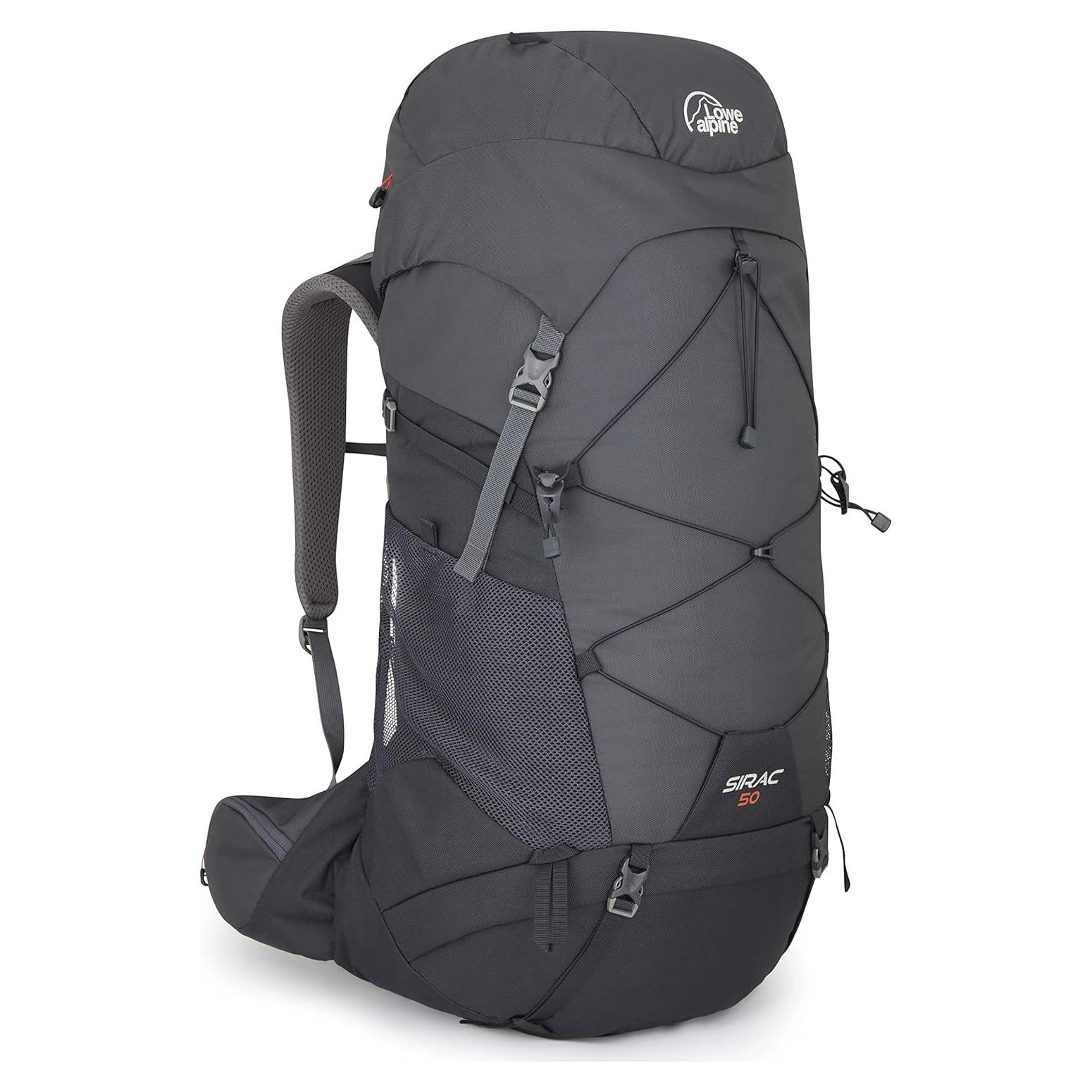 Mochila de Senderismo Lowe Alpine Sirac 50L Ébano Impermeable
