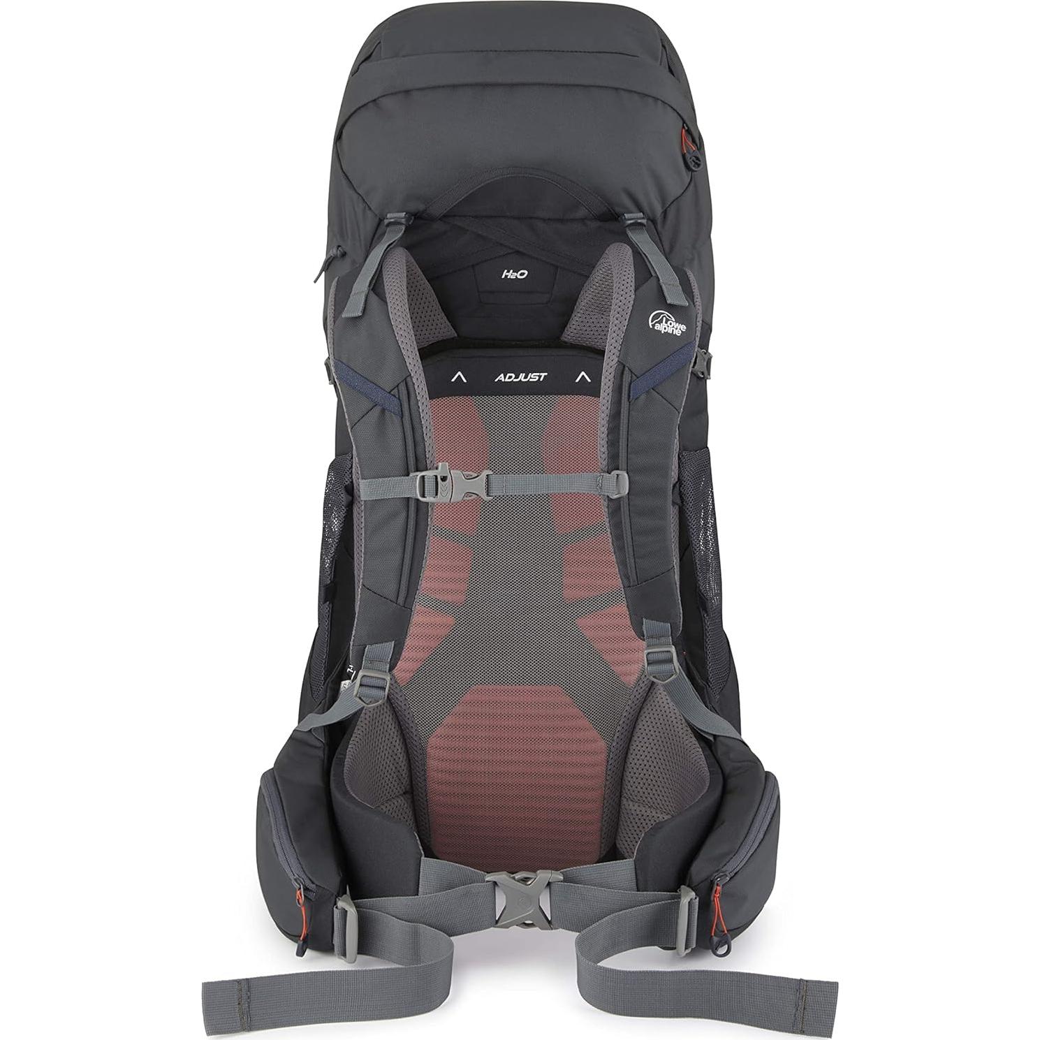 Mochila de Senderismo Lowe Alpine Sirac 50L Ébano Impermeable