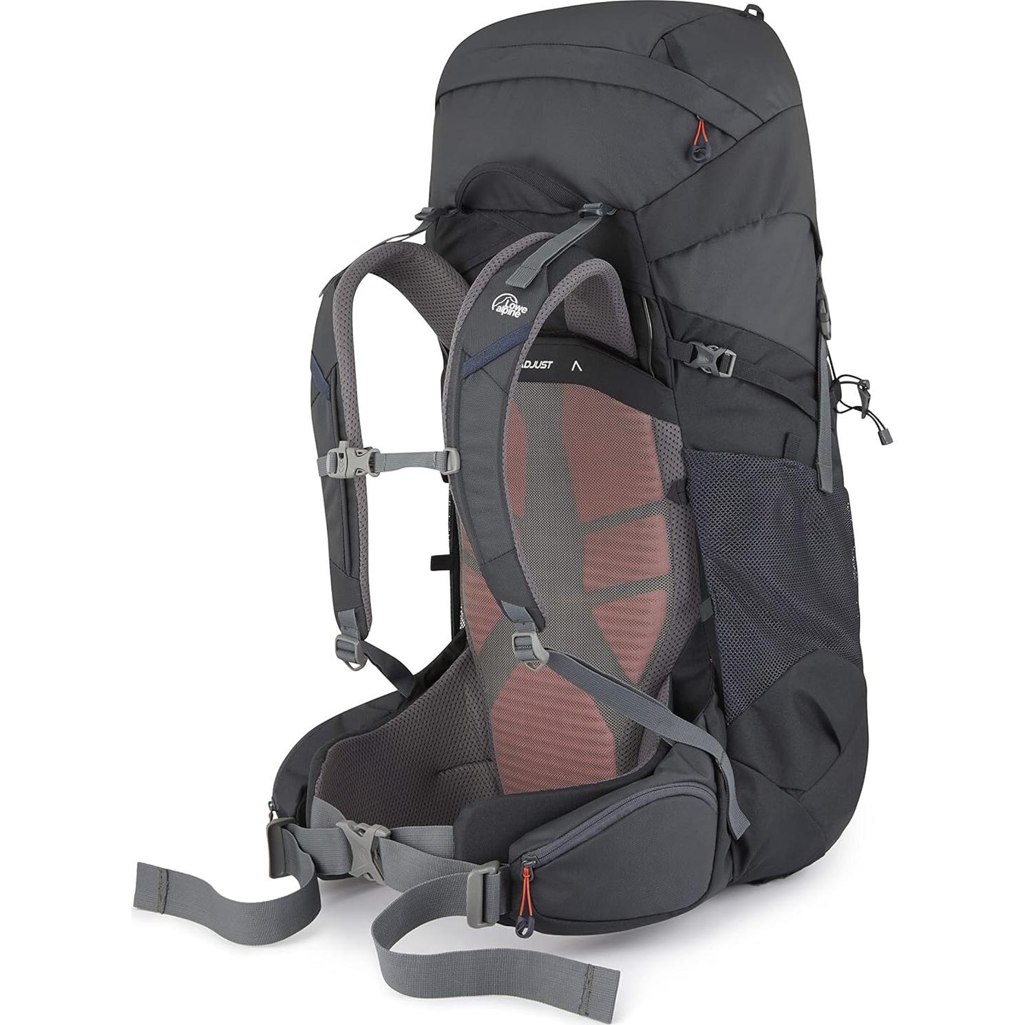 Mochila de Senderismo Lowe Alpine Sirac 50L Ébano Impermeable