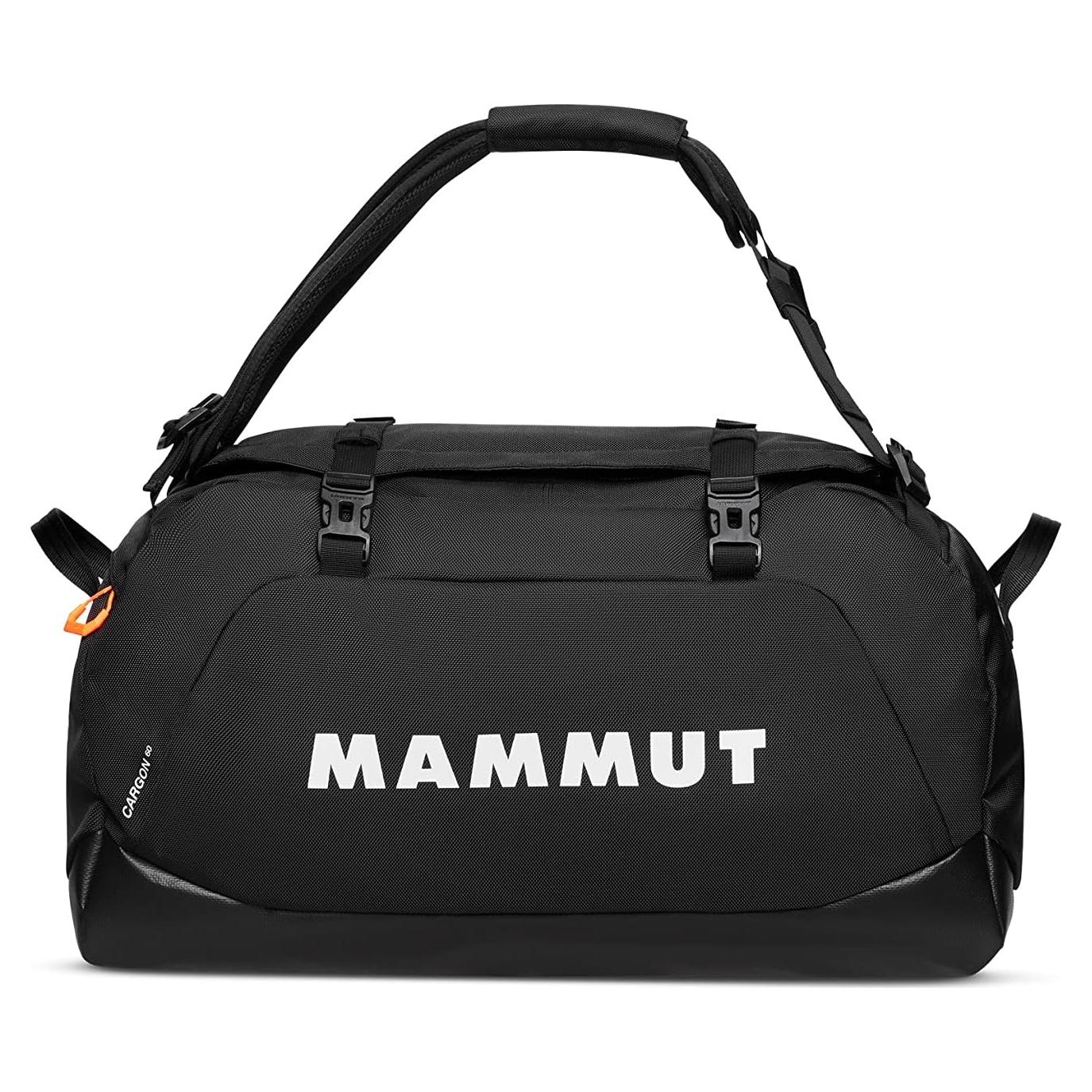 Mochila Mammut Cargon 60L Unisex Negra para Outdoor