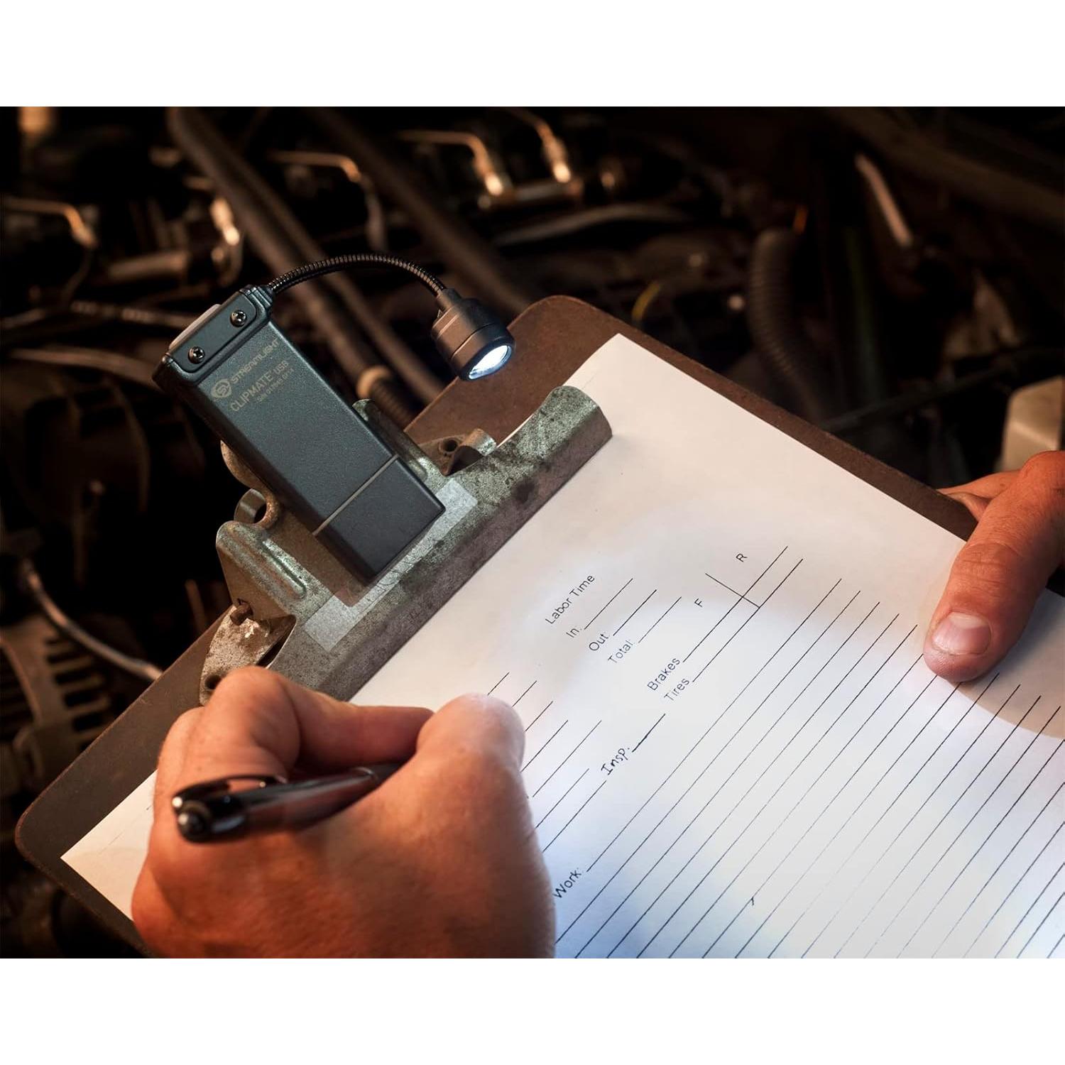 Luz Clip Streamlight 61126 Recargable USB 70 Lúmenes Negra