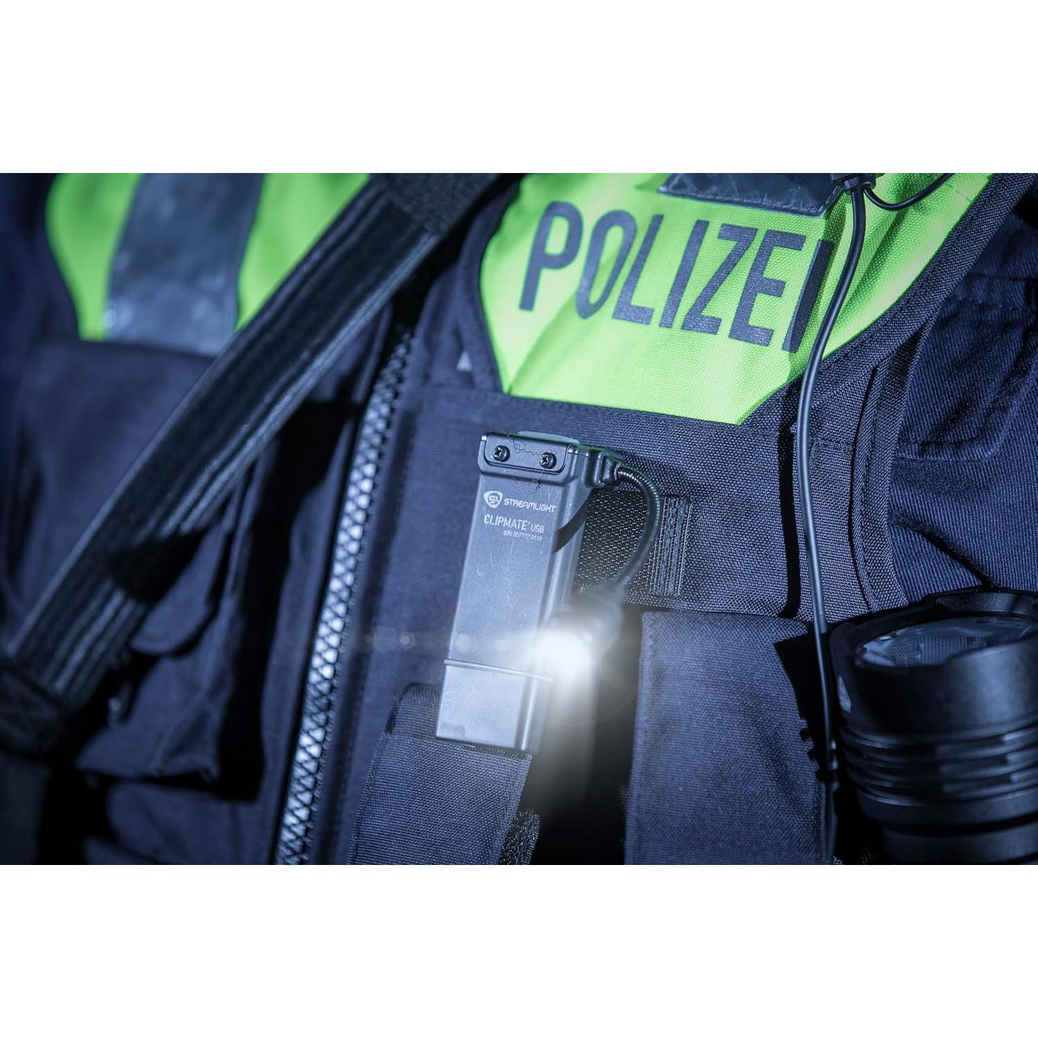 Luz Clip Streamlight 61126 Recargable USB 70 Lúmenes Negra