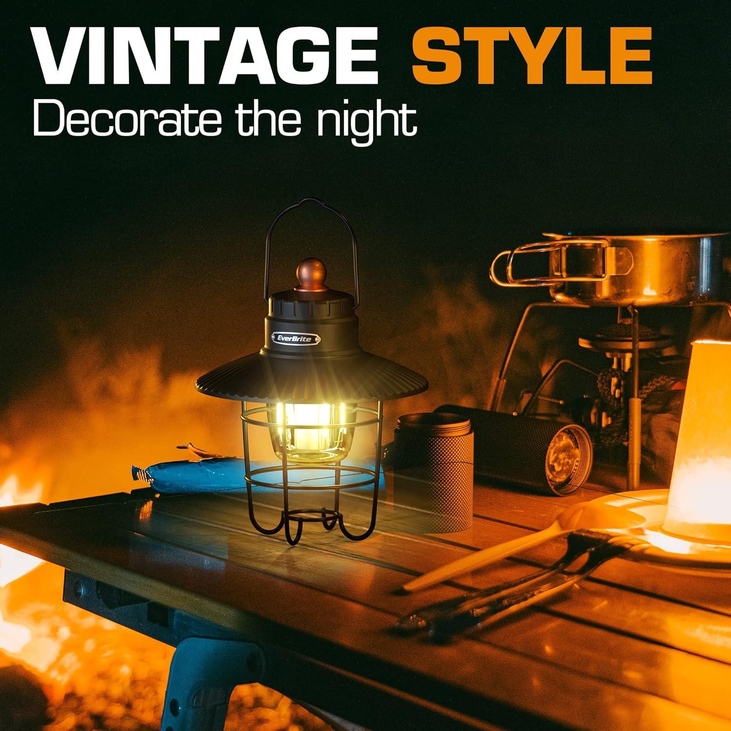 Linterna de Camping LED EverBrite 550 Lúmenes Recargable USB