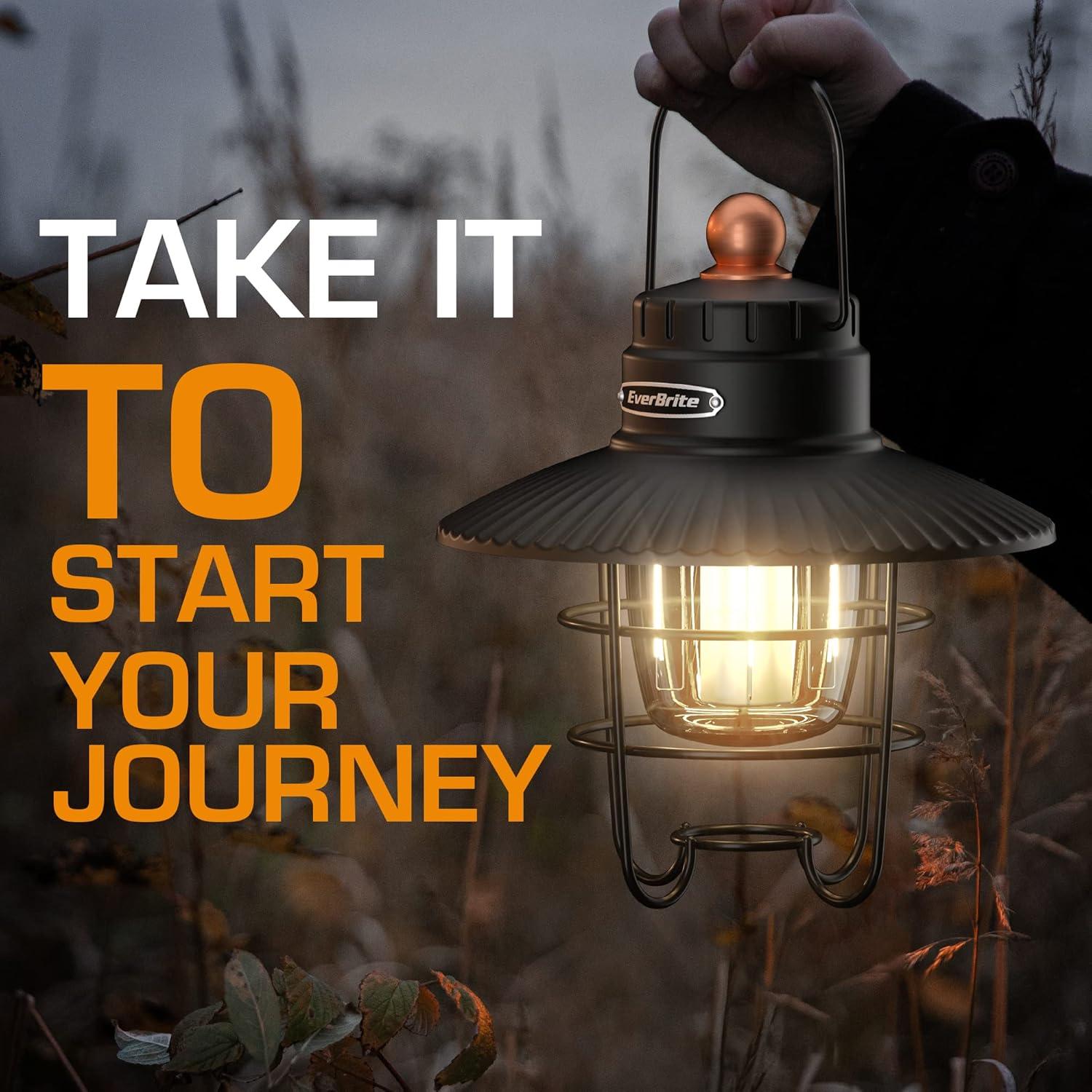 Linterna de Camping LED EverBrite 550 Lúmenes Recargable USB