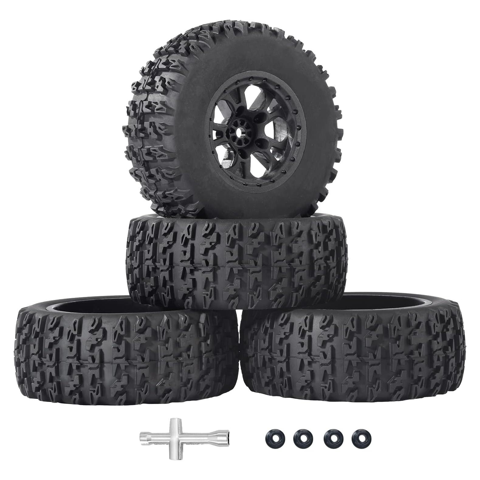 Ruedas y Neumáticos RC 1/10 RCStation 12mm 4PCS para Traxxas