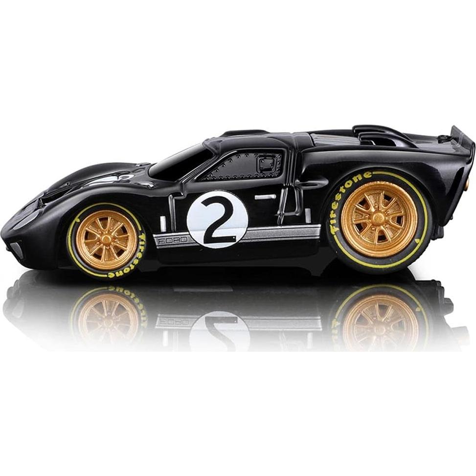 Coche Diecast 1966 GT40 MKII Negro Muscle Machines 1/64