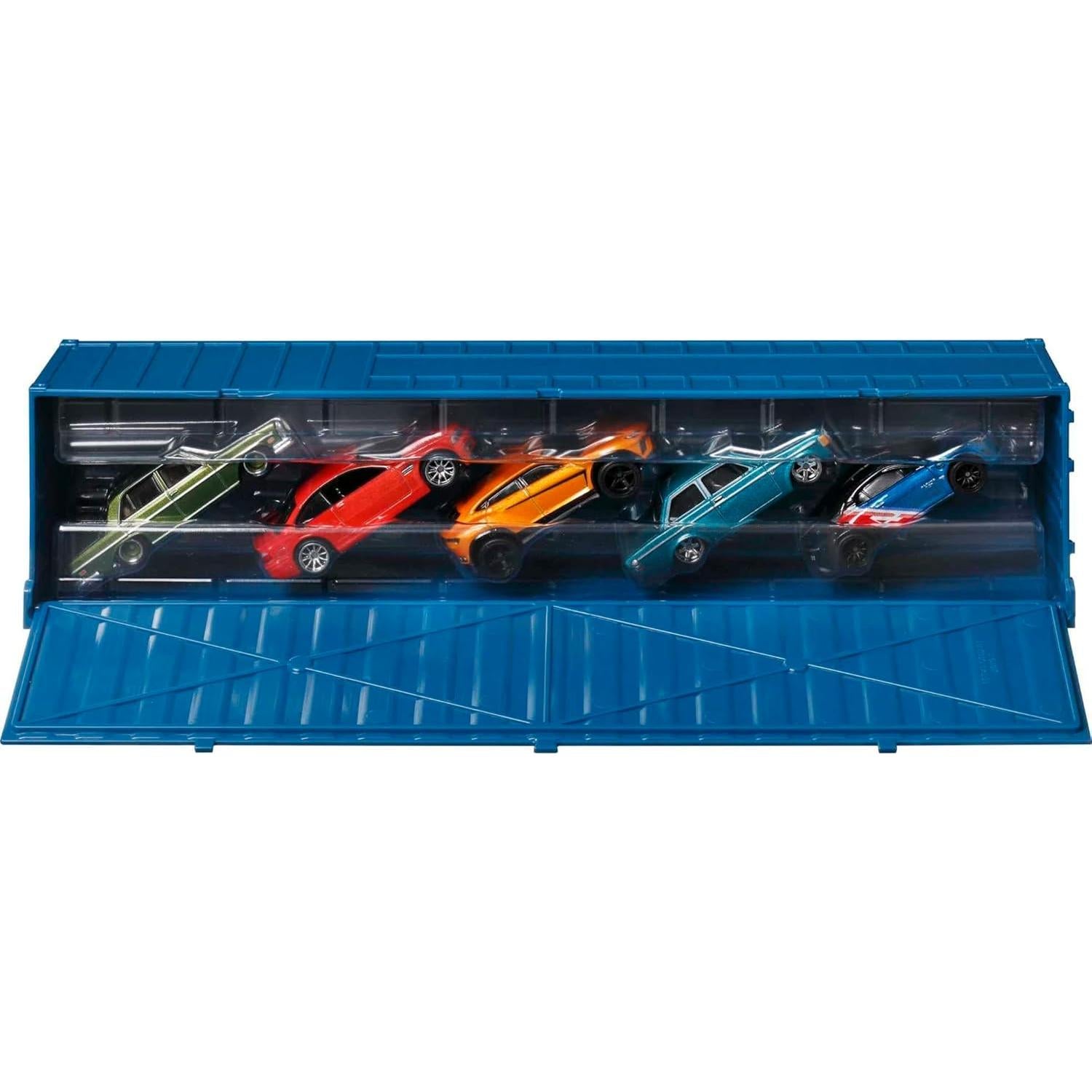 Set de Contenedor Hot Wheels Strasse 5 Coches 1:64 Metal/Metal