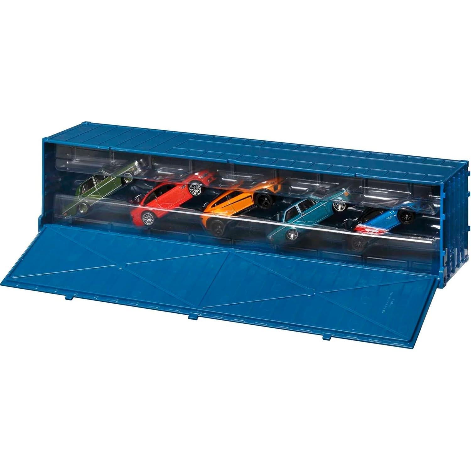 Set de Contenedor Hot Wheels Strasse 5 Coches 1:64 Metal/Metal