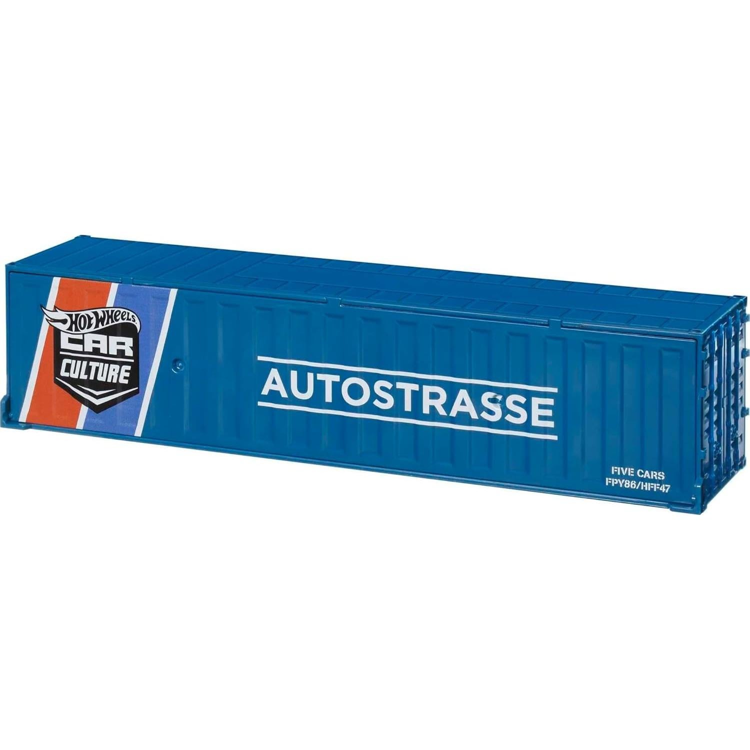 Set de Contenedor Hot Wheels Strasse 5 Coches 1:64 Metal/Metal